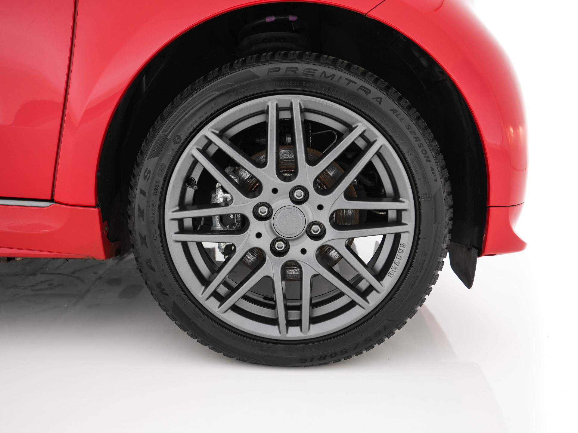 Smart fortwo cabrio EQ BRABUS Style 18 kWh [ 3-Fase ] *LEATHER | HEATED-SPORTSEATS | NAVI-FULLMAP | CAMERA | DAB+ | AIRCO | PDC | CRUISE | 16''ALU*