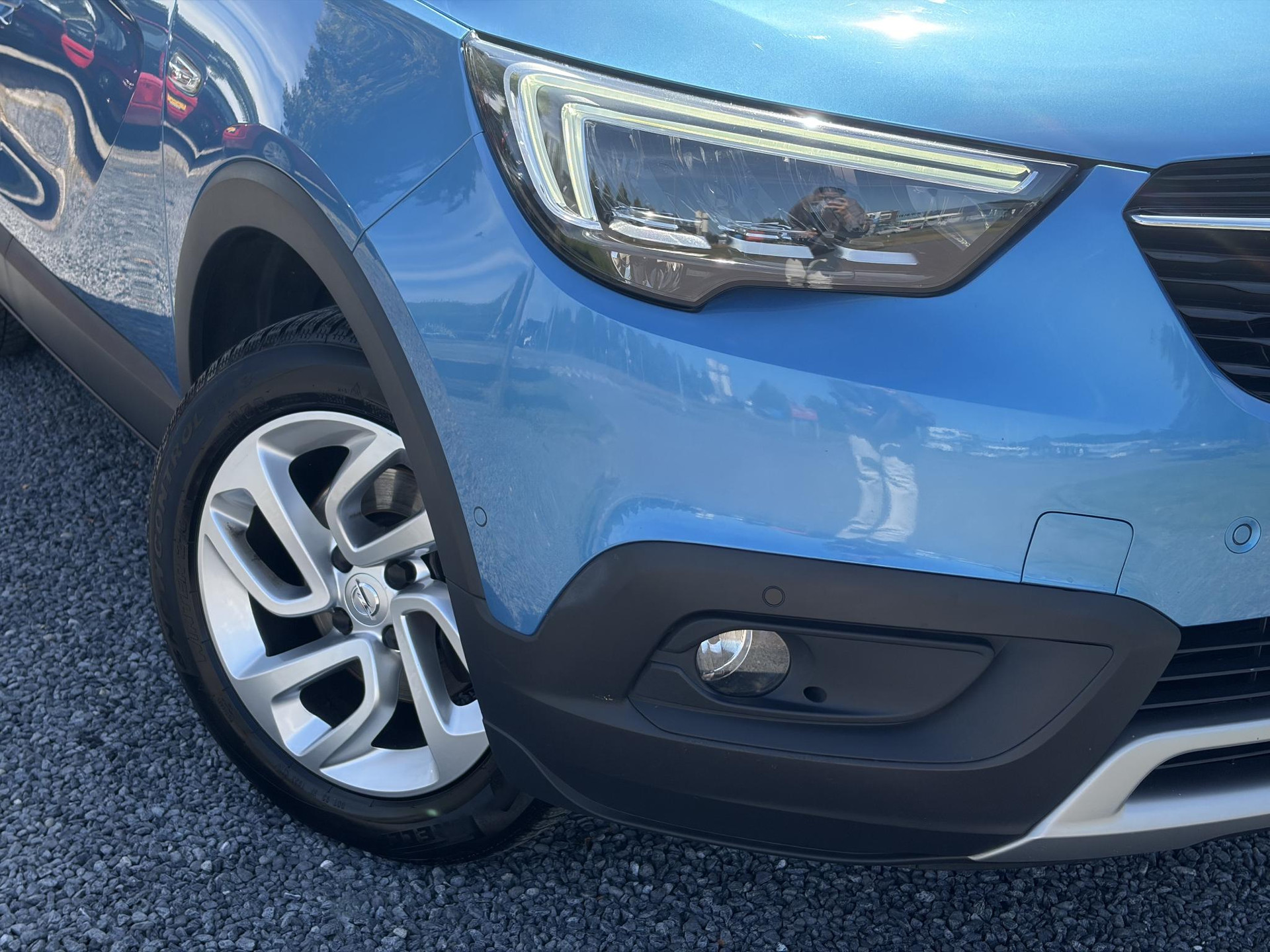 Opel Crossland X 1.2 Turbo Innovation ✓1e Eigenaar✓Dealer Onderhouden✓360° Camera✓Carplay✓Navi✓6 Bak✓110pk✓Keylss✓Halfleder✓Pdc V+A✓Lm velgen✓N.A.P✓Rijstrooksensor✓Dodehoeksensor✓Apk tot 09-2028