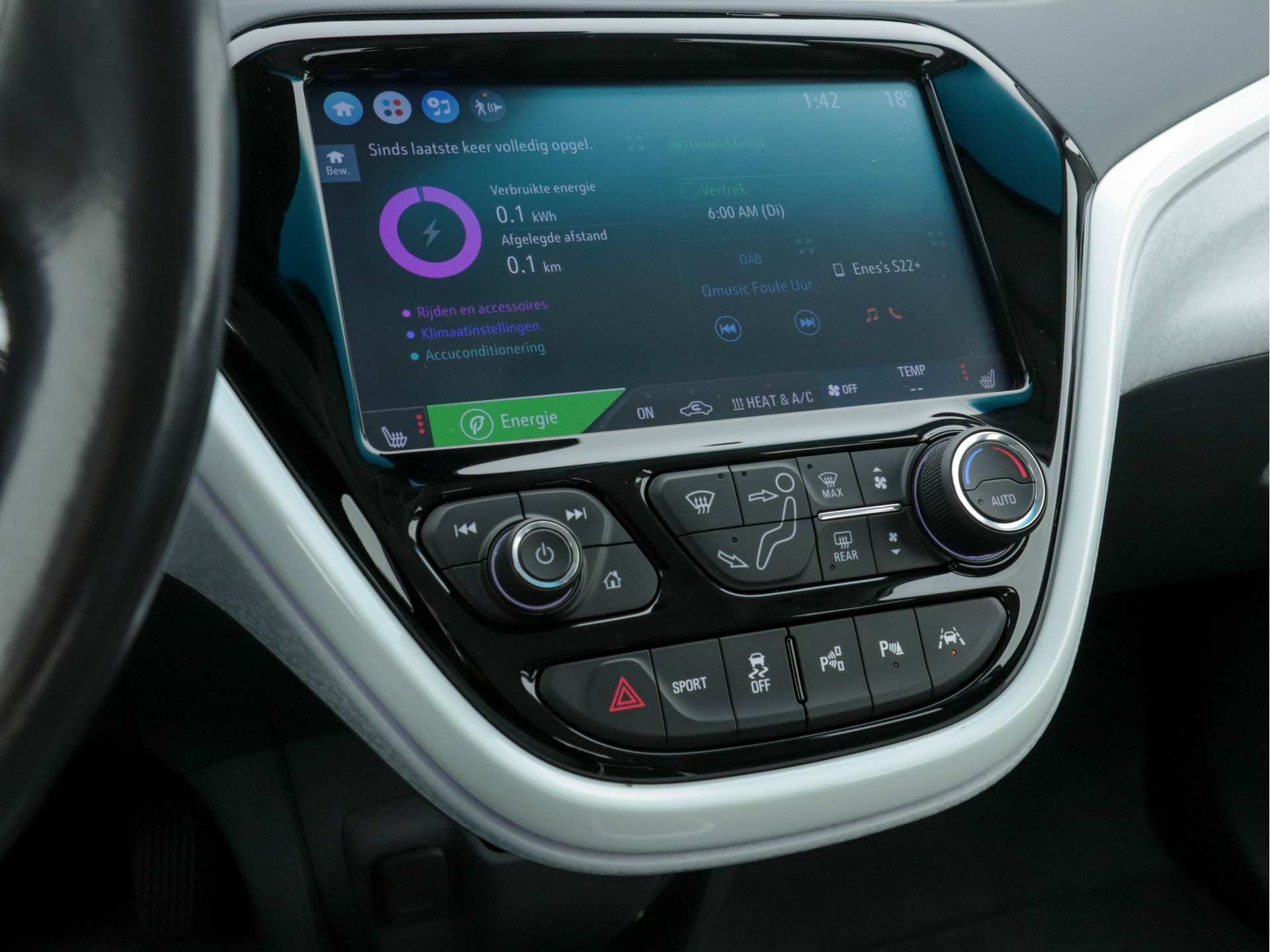 Opel Ampera-e Business Executive 60 kWh (INCL-BTW)  Aut. *LEATHER | BOSE-SOUNDSYSTEM | DIGI-COCKPIT | KEYLESS | CCS-FASTLOADER | FULL-LED | DAB | NAVI-FULLMAP | CRUISE | CARPLAY | LANE-ASSIST | COMFORT-SEATS | 17"ALU*