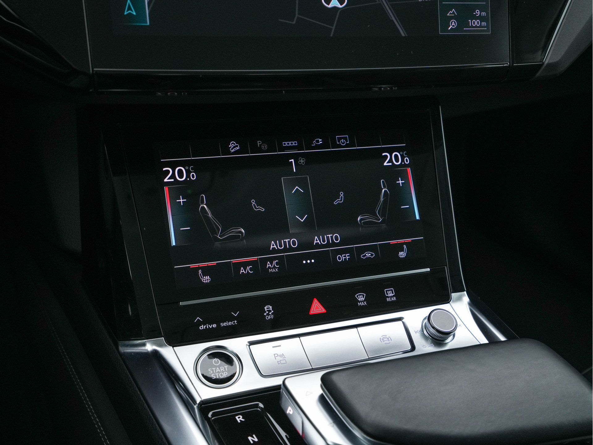 Audi e-tron 55 quattro Advanced edition Plus 95 kWh (3-Fase-11 kW) {SOH-93%} (INCL-BTW) Aut.*HEATPUMP | LEATHER | ADAPTIVE-CRUISE | FULL-LED | DIGI-COCKPIT | KEYLESS | MEMORY-PACK | CAMERA | NAVI-FULLMAP | SHIFTPADDLES | DAB+ | HEATED-COMFORTSEATS | DRIVE