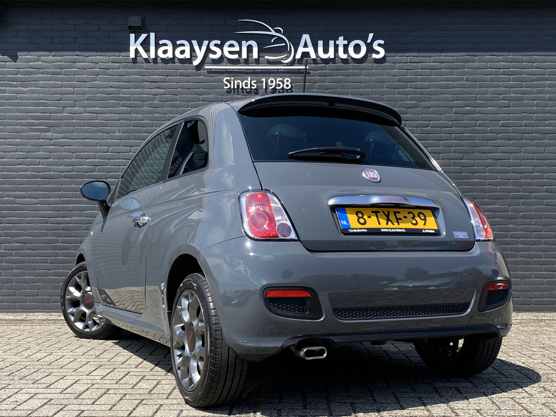 Fiat 500 0.9 TwinAir Turbo 500S | sportstoelen | airco | lichtmetalen velgen | bluetooth | 87.000 KM