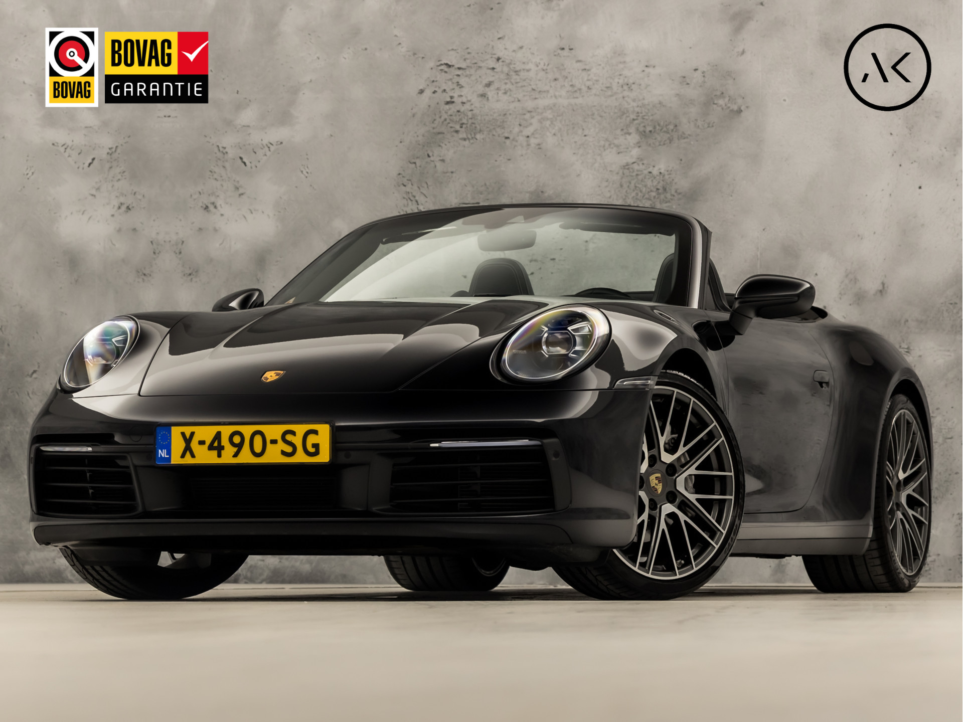 Porsche 911 Cabrio 3.0 Carrera 385Pk (SPORT CHRONO PAKKET, SPORTUITLAAT, BOSE AUDIO, LED MATRIX, APPLE CARPLAY, CAMERA, SFEERVERLICHTING, STOELVERWARMING, NIEUWSTAAT)