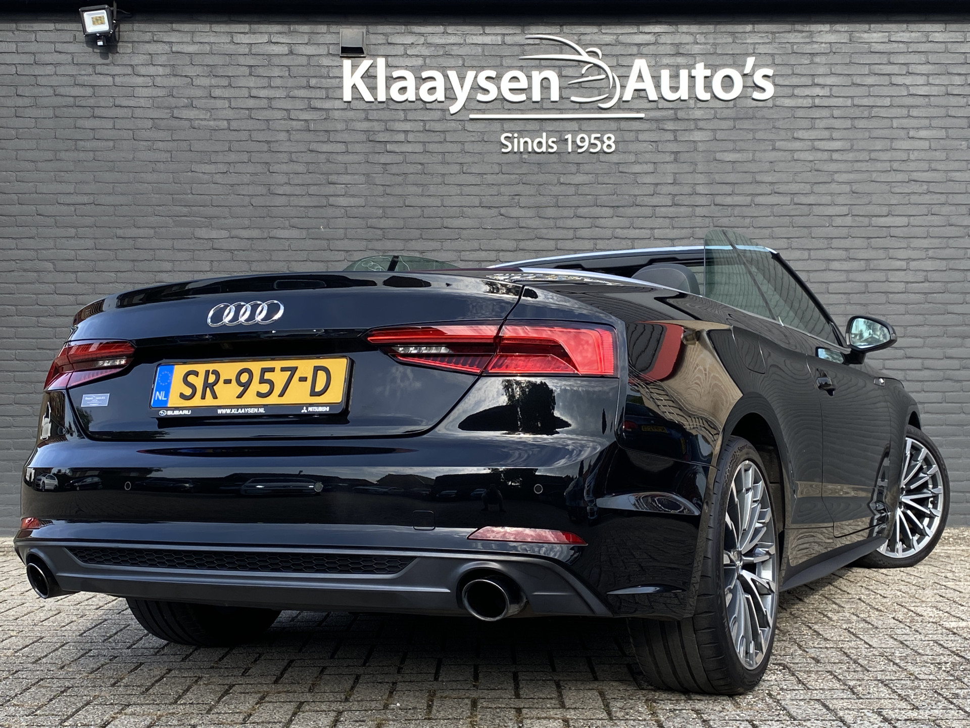 Audi A5 Cabriolet 2.0 TFSI Quattro Sport S-Line 252 pk AUT. | 3X S-Line | virtual cockpit | B&O audio | HUD display | elektr. v. stoelen