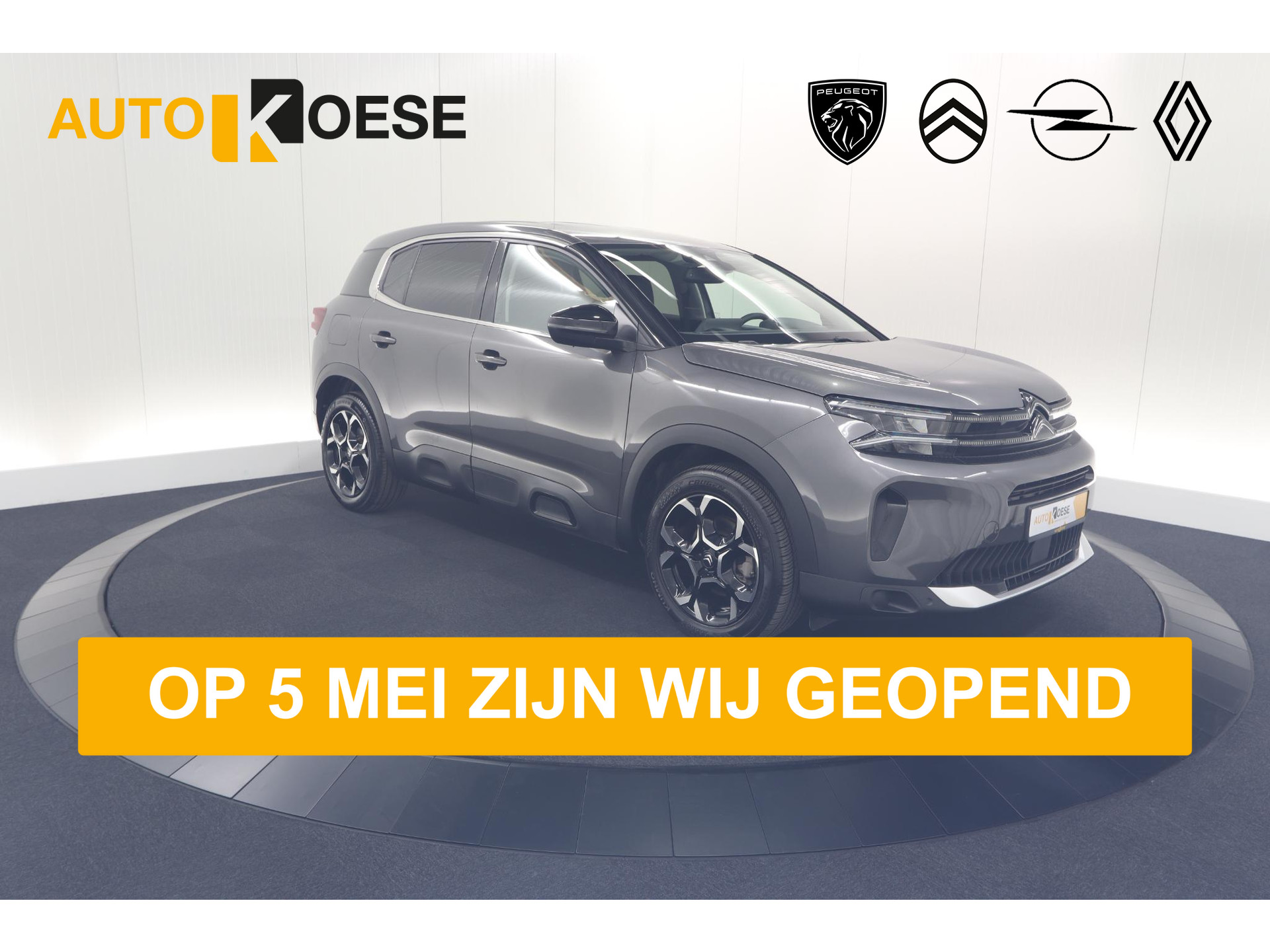 Citroen C5 Aircross 1.2 Hybrid 136 Max | Camera | Navigatie | Parkeersensoren | Apple Carplay