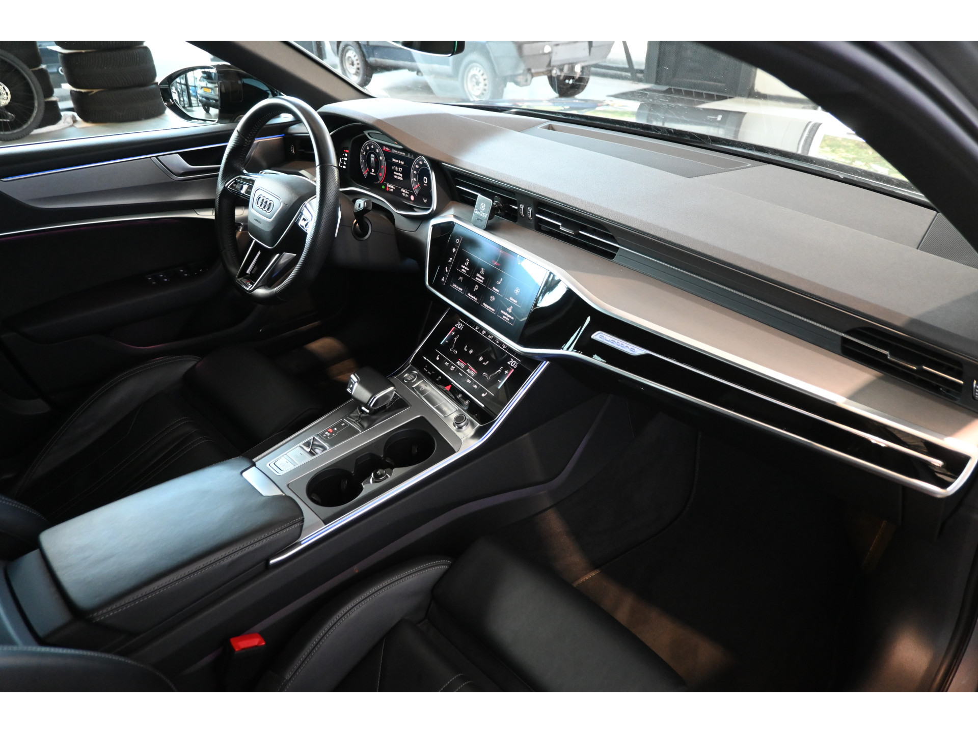 Audi A6 Avant 45 TFSI Quattro S-edition Clima Adaptieve cruise LED Matrix Leder 100% Onderhouden Inruil mogelijk
