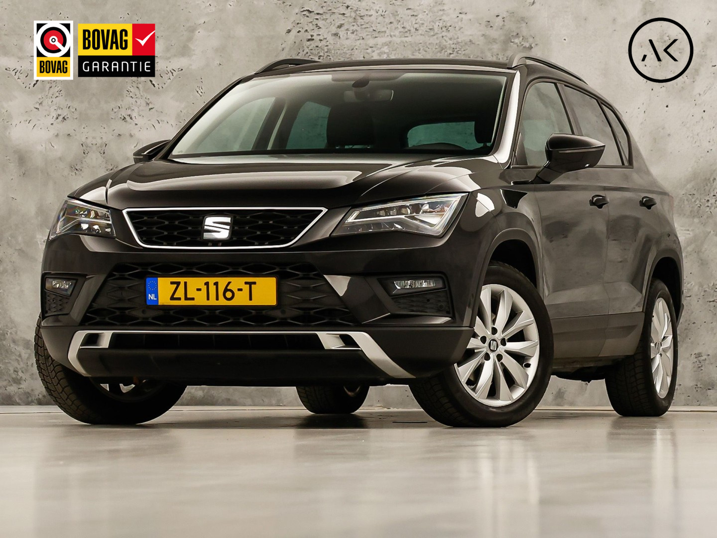 SEAT Ateca 1.0 TSI Sport (GROOT NAVI, APPLE CARPLAY, CAMERA, GETINT GLAS, LM VELGEN, CLIMATE, AUTOMATISCH INPARKEREN, NIEUWE APK)