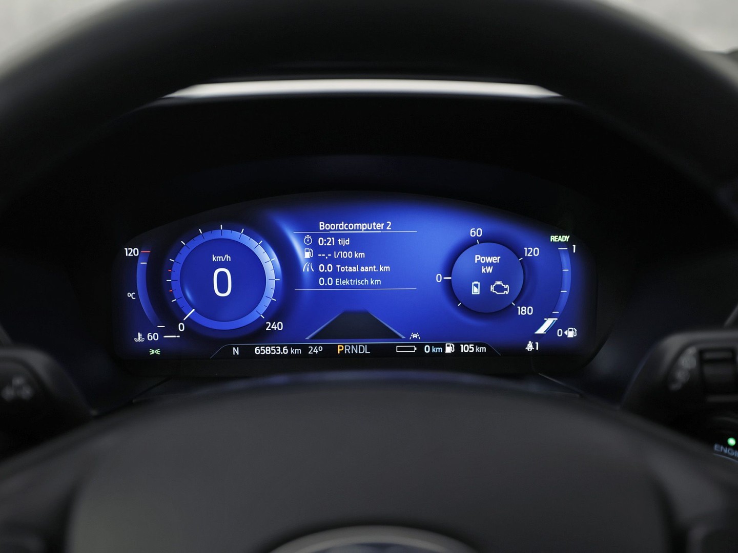 Ford Kuga 2.5 PHEV Titanium X 225Pk Automaat (SOH 87,6%, VIRTUAL COCKPIT, APPLE CARPLAY, STUUR/STOELVERWARMING, KEYLESS, SPORTSTOELEN, CAMERA, TREKHAAK, NIEUWSTAAT)