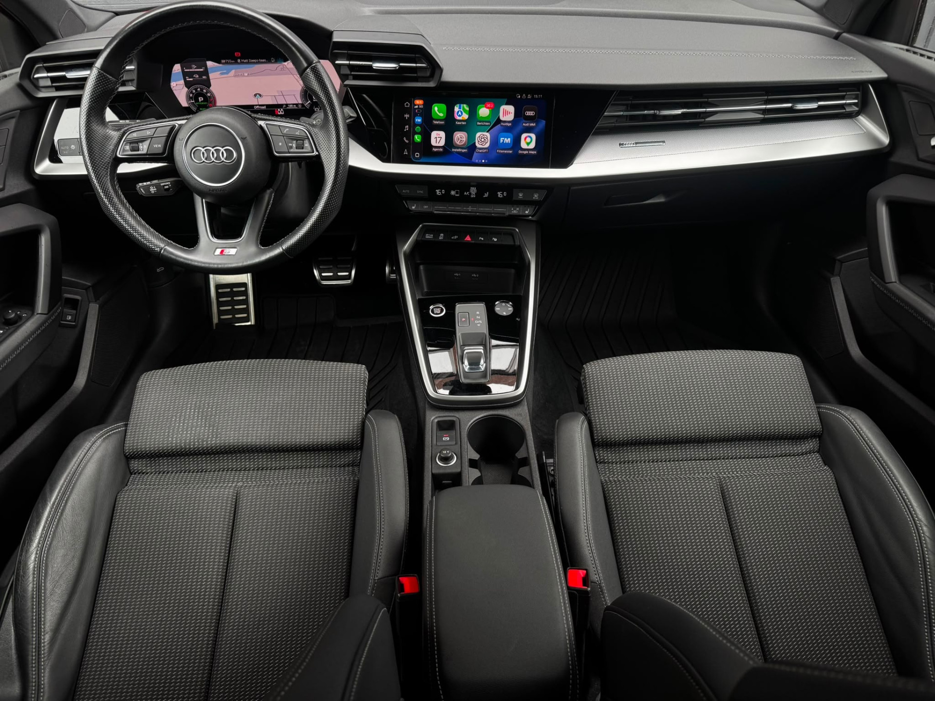 Audi A3 Sportback 40 TFSI e 204PK 2X S-Line Camera Keyless Black Pakket