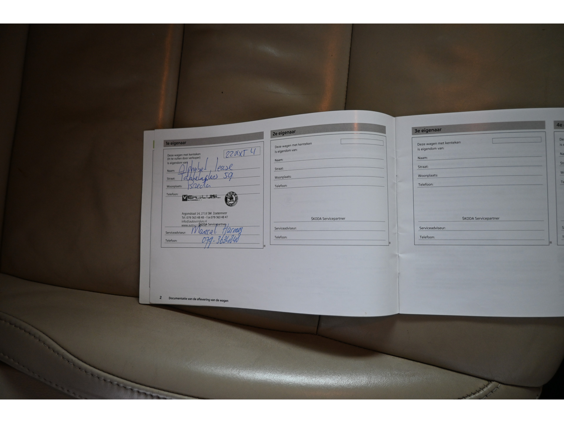 ŠKODA Superb Combi 1.8 TSI Elegance Business Line Automaat Navigatie Leder All in Prijs! Inruil Mogelijk!