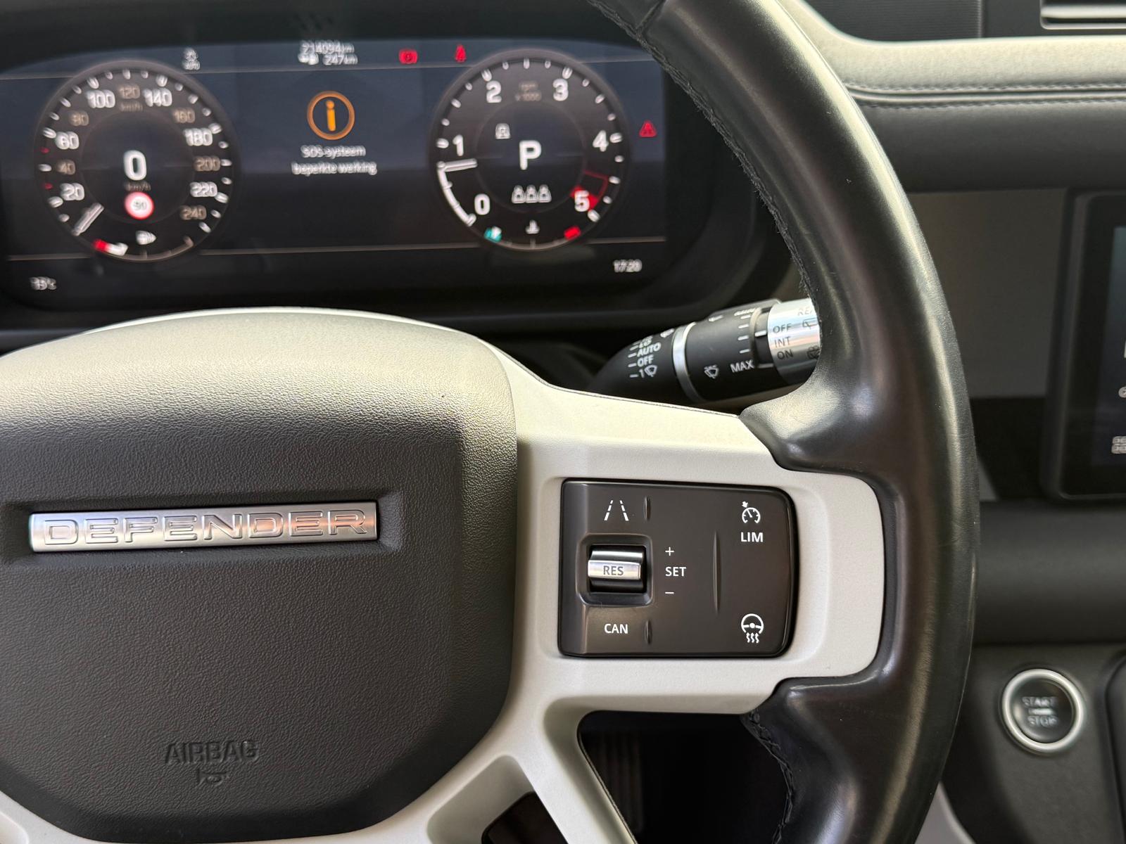 Land Rover Defender 2.0 D240 110 S | 3/6/12MND GARANTIE | GRIJSKENTEKEN| PANO | CRUISE | LED | CARPLAY | DAB | NAVI | LMV |