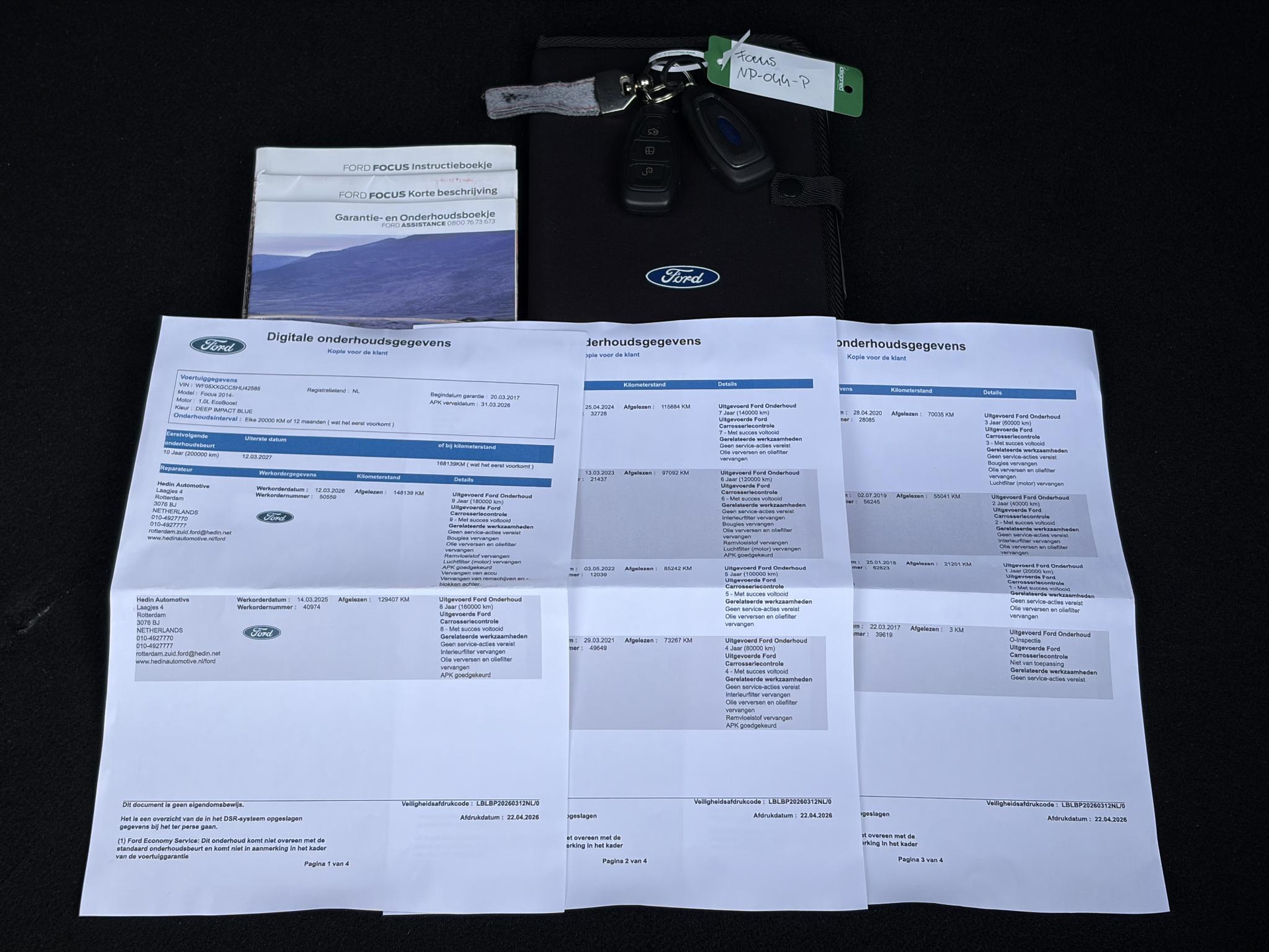 Ford Focus 1.0 Titanium 2e Eigenaar,Dealer Onderhouden,Navi,Pdc V+A,125pk,Clima,Cruise,6 Bak,Lm velgen,Net beurt gehad,Apk tot 04-2027