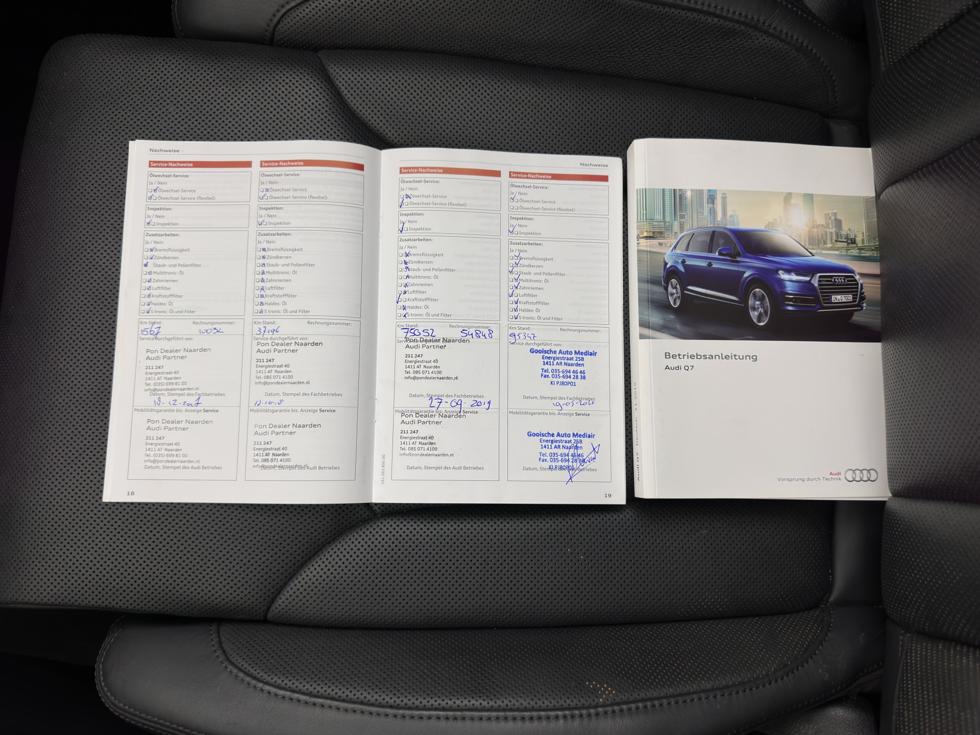 Audi Q7 3.0 TDI e-tron Quattro Premium (Plug-in) Aut. *PANO | HEAD-UP | NIGHT-VISION | LEATHER | AIR-SUSPENSION |  MATRIX-LED | TOP-VIEW | DIGI-COCKPIT | ADAPTIVE-CRUISE | BLIND-SPOT | AMBIENT-LIGHT |  VENTILATED-SEATS | NAVI-FULLMAP | ...