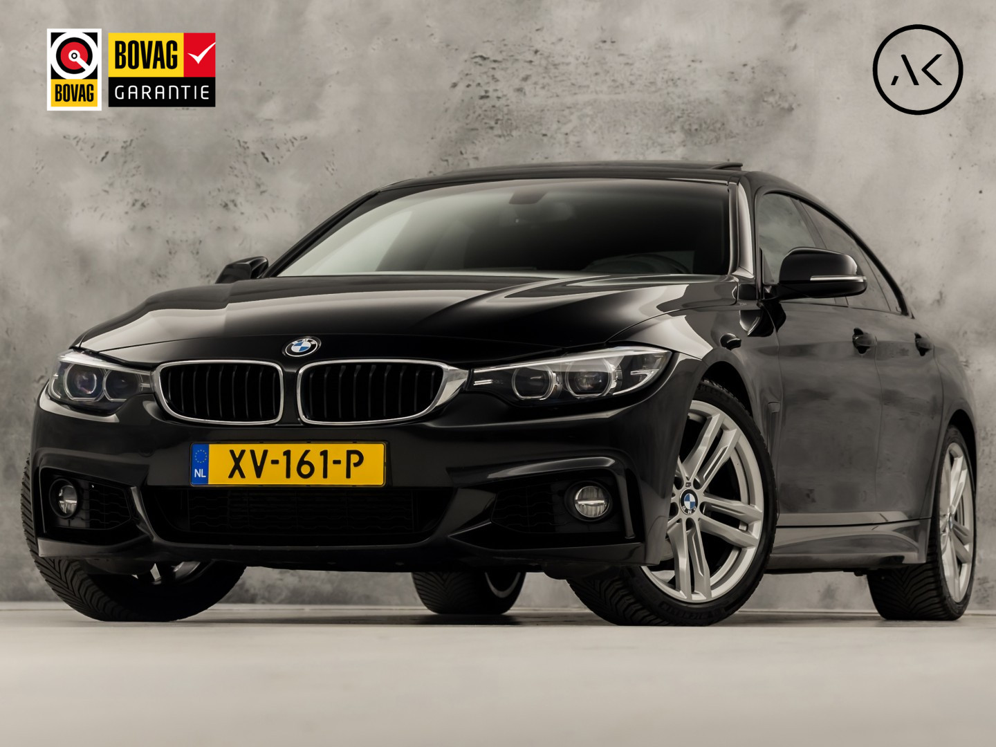 BMW 4-serie Gran Coupé 418i M Sport Automaat (SCHUIFDAK, M PAKKET, GROOT NAVI, HARMAN/KARDON, STOELVERWARMING, GETINT GLAS, SPORTSTOELEN, PARKEERSENSOREN, NIEUWE APK, NIEUWSTAAT)
