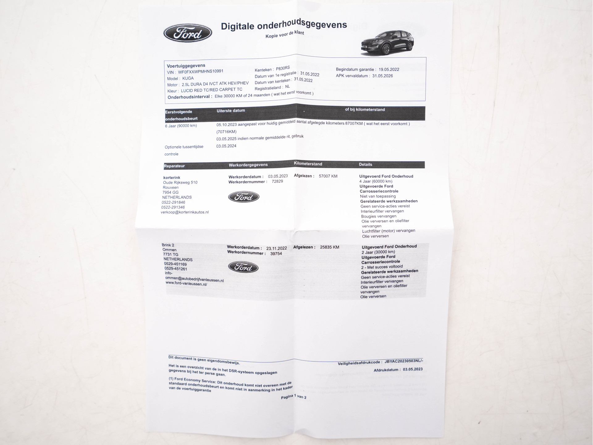 Ford Kuga 2.5 PHEV Titanium (INCL-BTW) *DIGI-COCKPIT | ADAPTIVE-CRUISE | BLINDSPOT | PARK-PILOT | CAMERA | NAVI-FULLMAP | HEATED-SEATS | COMFORT-SEATS | ECC | CARPLAY | PDC | DAB | LANE-ASSIST | 17''ALU*