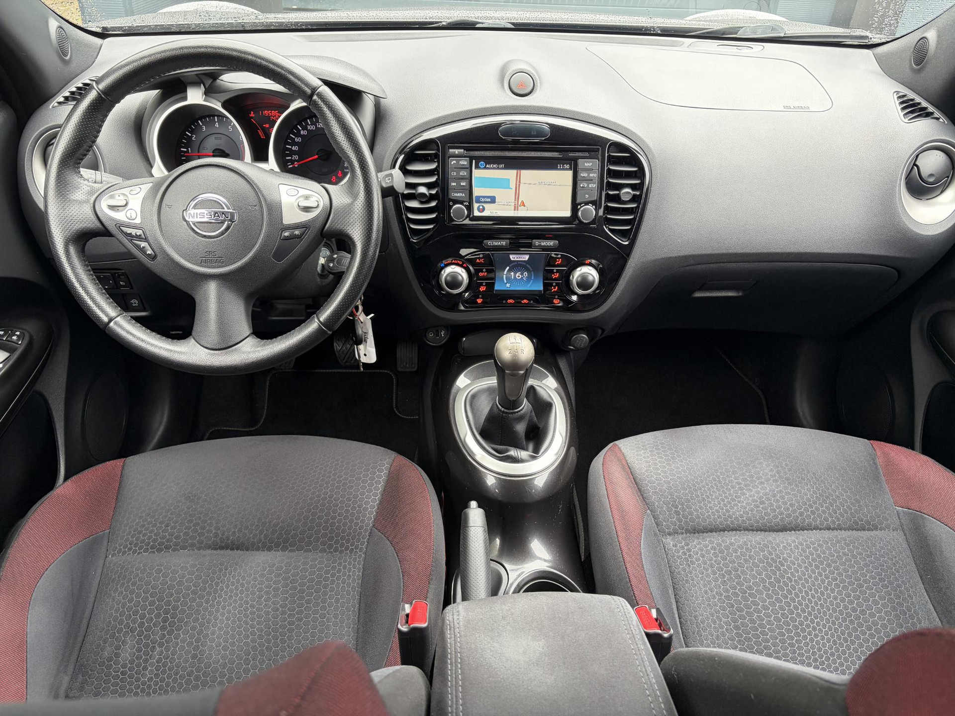Nissan Juke 1.6 Connect Edition ✓1e Eigenaar✓Navi✓Camera✓117pk✓Clima✓Cruise✓Lm velgen✓Recent beurt gehad✓N.A.P✓Apk tot 09-2027