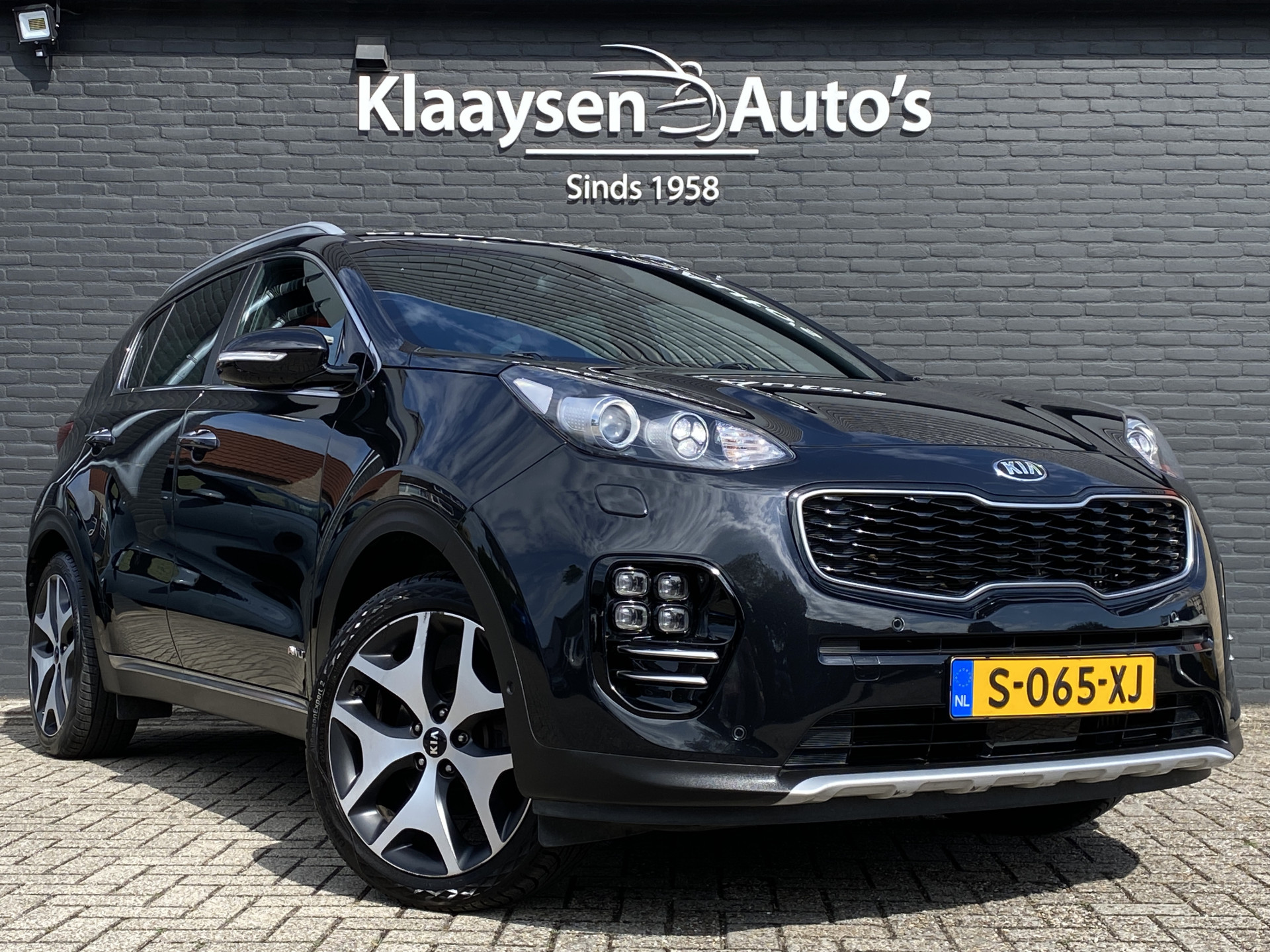 Kia Sportage 1.6 T-GDI 4WD 177 pk GT-Line PlusLine AUT. | dealer onderh. | leder interieur | trekhaak | navigatie | elektr. stoelen