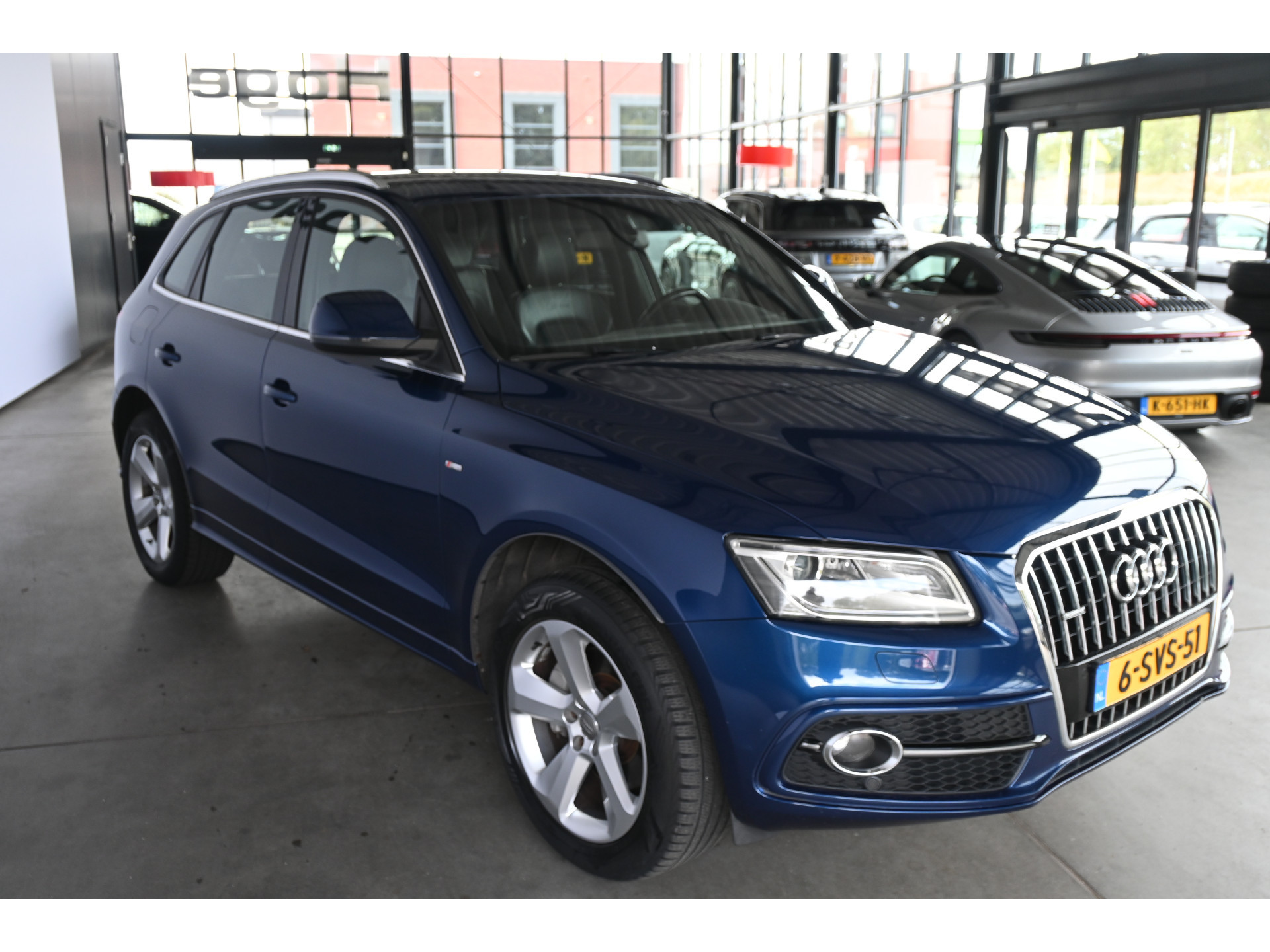 Audi Q5 3.0 TDI quattro S-line Clima Cruise control Navigatie LED 1e Eigenaar Inruil mogelijk