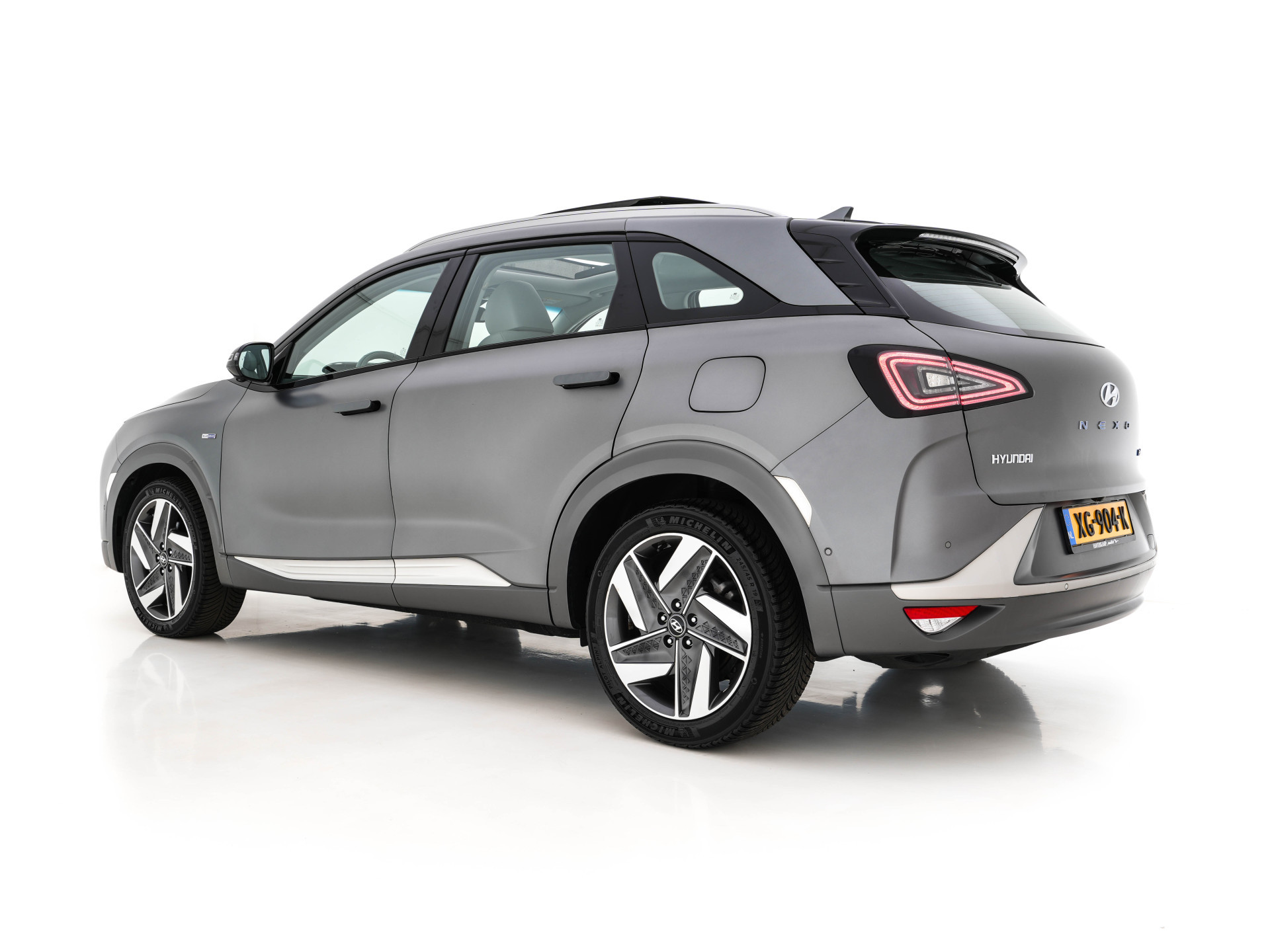 Hyundai NEXO FCEV Plus Pack [ HYDROGENIUM ] (INCL-BTW) Aut. *PANO | LEATHER | NAVI-FULLMAP | ADAPTIVE-CRUISE |  FULL-LED | KEYLESS | DAB |  KRELL-AUDIO | DIGI-WIDESCREEN-COCKPIT | SURROUND-VIEW | SHIFT-PADDLES | COMFORT-SEATS |