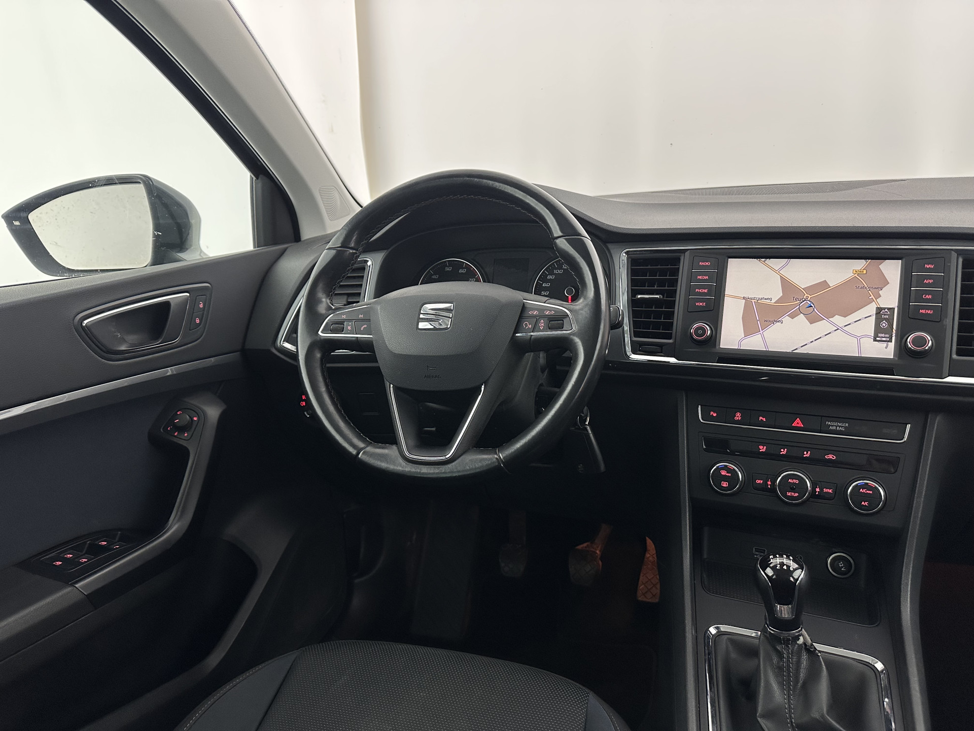 SEAT Ateca 1.0 EcoTSI Style (INCL-BTW) *FULL-LED | NAVI-FULLMAP | CAMERA | DAB+ | COMFORTSEATS |  ECC | PDC | CRUISE | PRIVACY-GLASS | CARPLAY | 17''ALU*