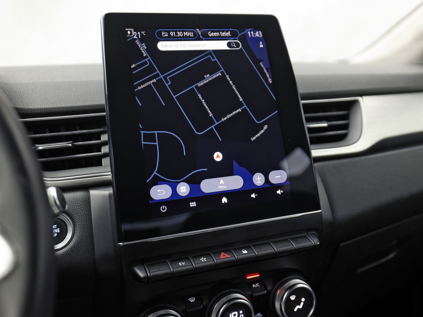 Renault Captur 1.6 E-Tech Plug-in Hybrid 160 Sport 160Pk Automaat (VIRTUAL COCKPIT, APPLE CARPLAY, GROOT NAVI, CAMERA, SPORTSTOELEN, LEDER, GETINT GLAS, LANE ASSIST, NIEUWSTAAT)