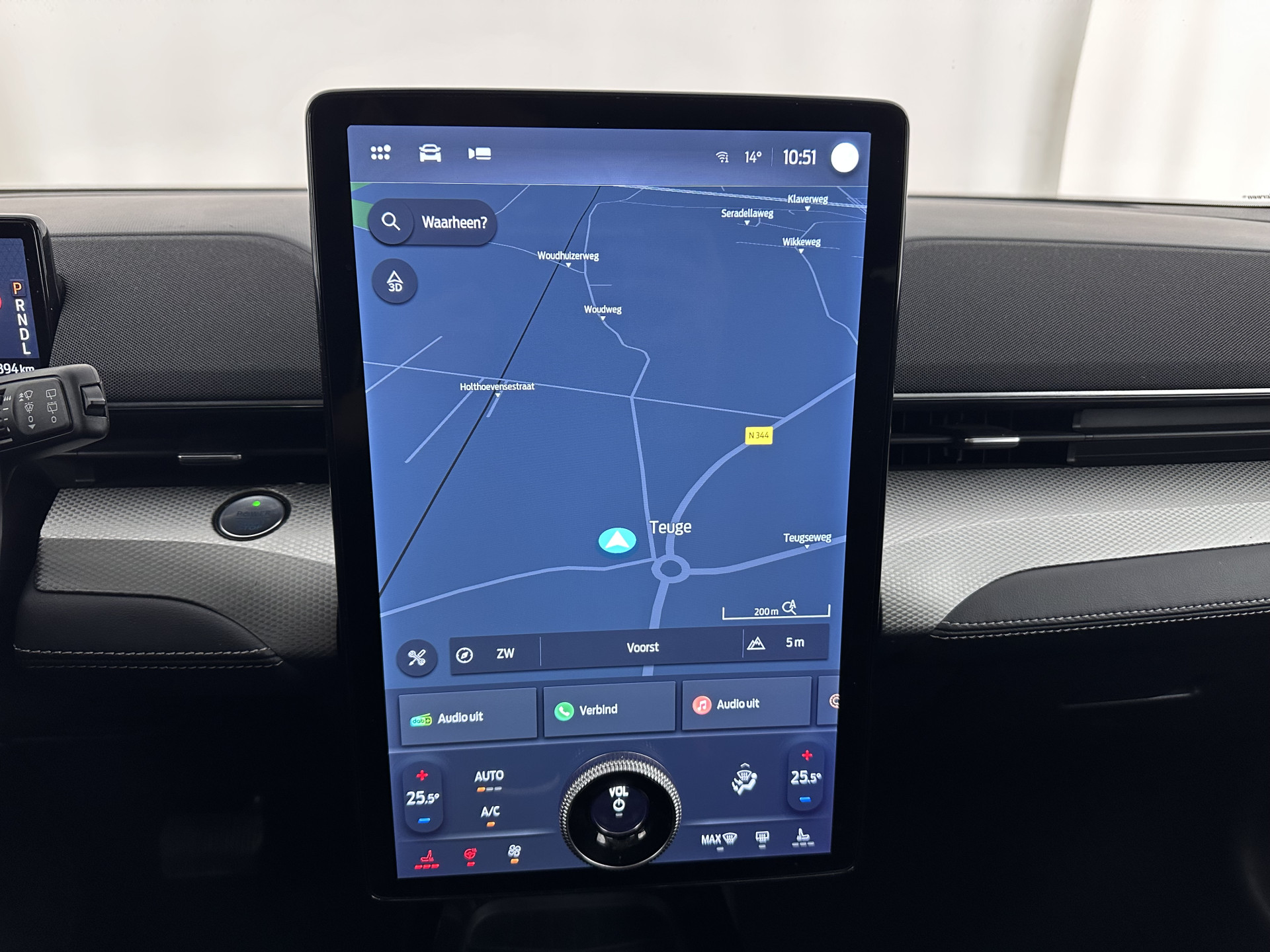 Ford Mustang Mach-E RWD 75 kWh [ 3-Fase-11kW] {SOH-89%} (INCL-BTW) *LEATHER | FULL-LED | DAB | DIGI-COCKPIT | KEYLESS | NAVI-FULLMAP | CARPLAY | HEATED-COMFORTSEATS | TOPVIEW | ADAPTIVE-CRUISE | PRIVACYGLASS | 18'' ALU*