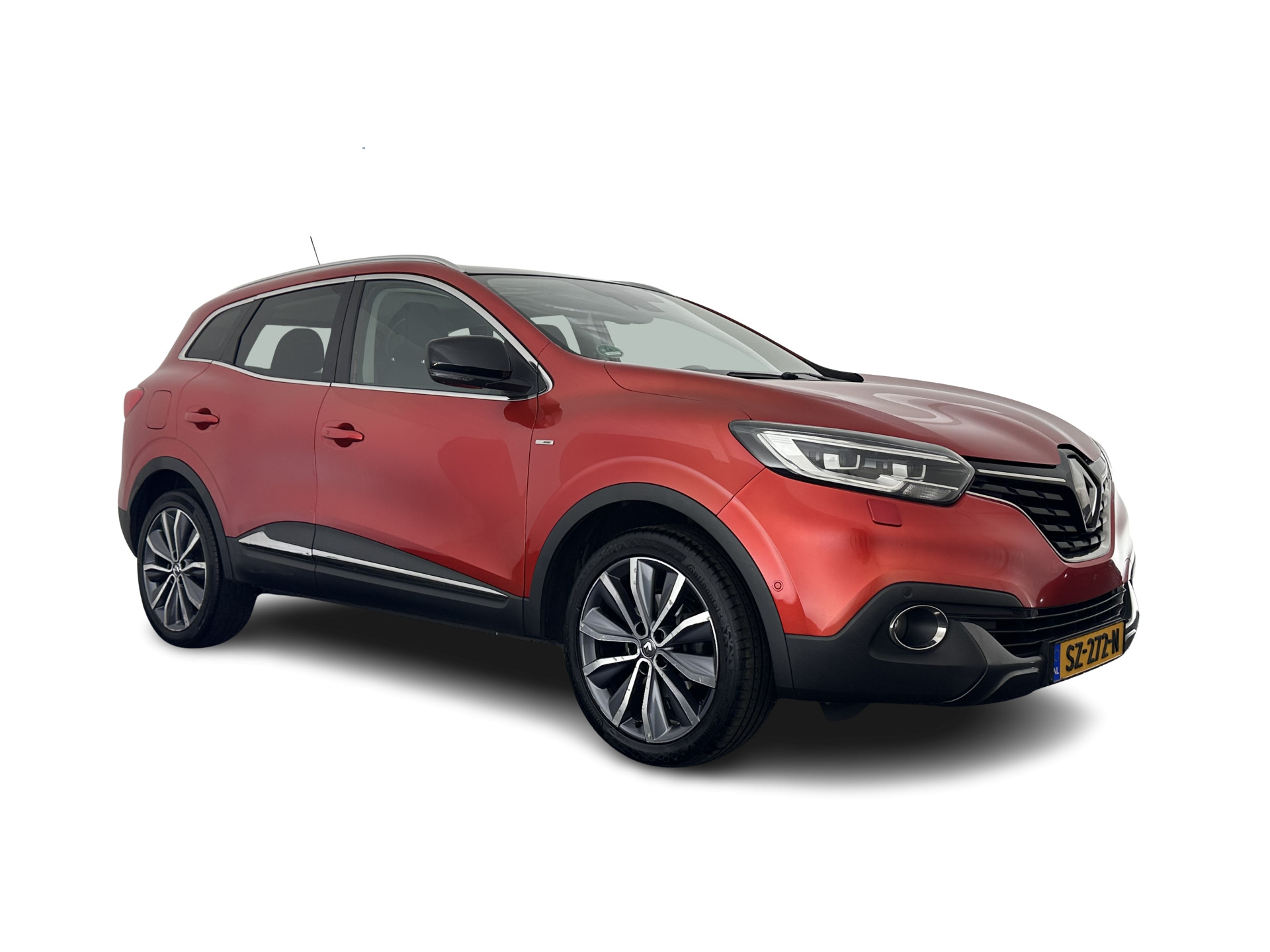 Renault Kadjar 1.5 dCi Bose Aut. *PANO | LEATHER-FABRIC | FULL-LED | BOSE-SOUND | BLINDSPOT | HEATED-COMFORTSEATS | KEYLESS | CAMERA | NAVI-FULLMAP | ECC | PDC | CRUISE | DAB | PRIVACY-GLASS | 19''ALU | TOWBAR*