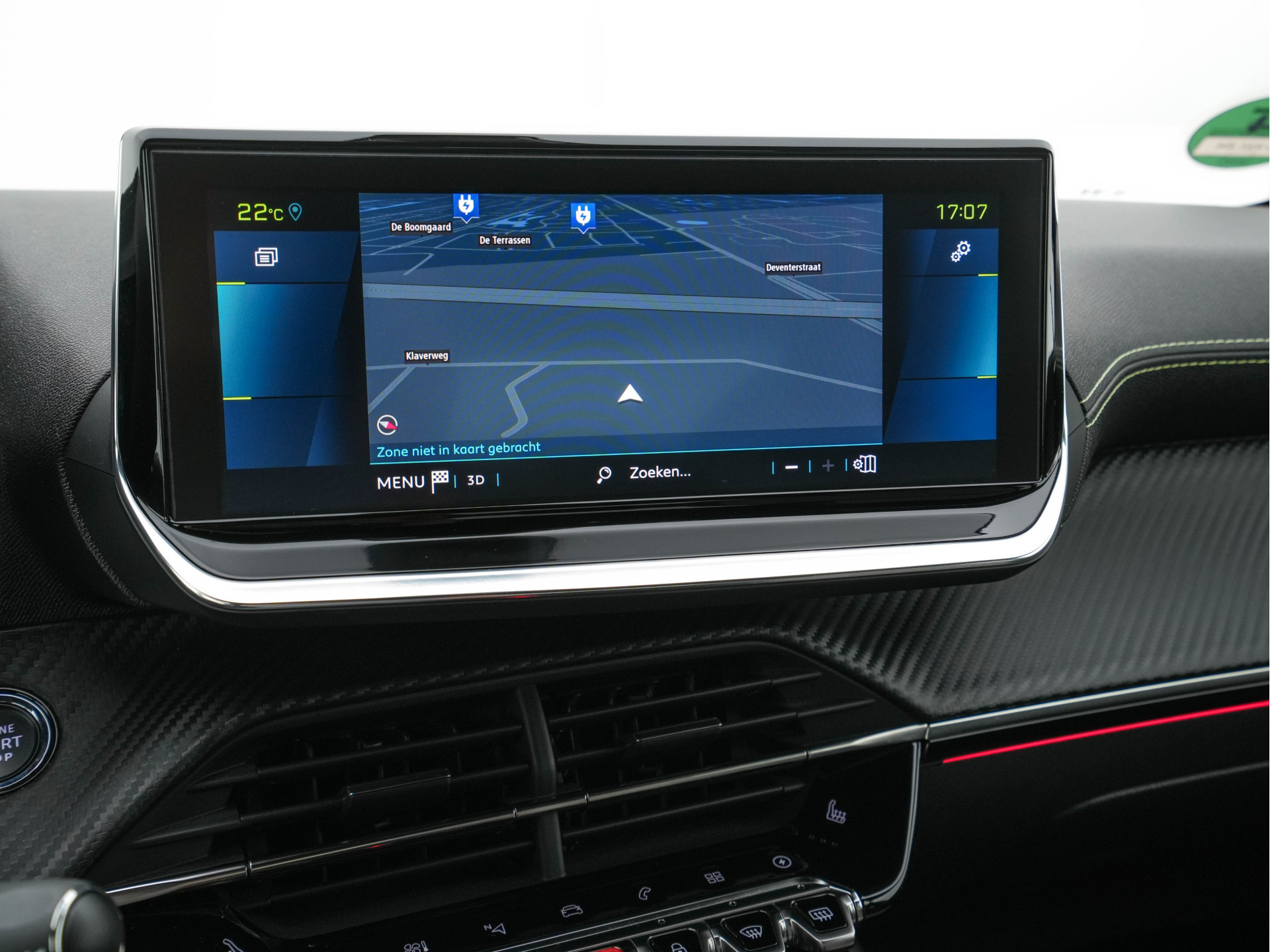 Peugeot e-208 EV GT-Line 350 50 kWh [ 3-Fase ] {SOH-90%} (INCL-BTW) *FULL-LED | DIGI-COCKPIT | BLINDSPOT | CAMERA | LEATHER-ALCANTARA | NAVI-FULLMAP | LANE-ASSIST | KEYLESS | DAB | CCS-FASTLOADER | HEATED-SPORTSEATS | AMBIENT-LIGHT | 17"ALU*