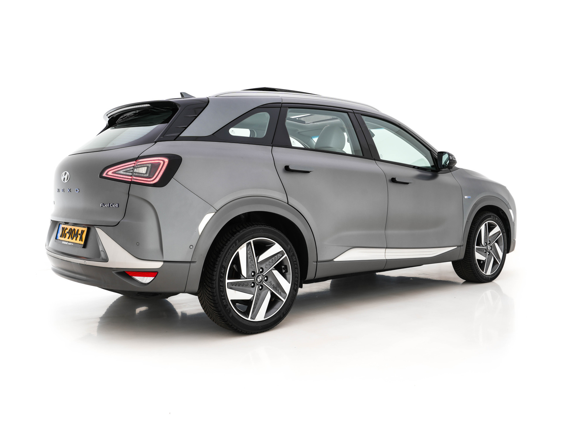 Hyundai NEXO FCEV Plus Pack [ HYDROGENIUM ] (INCL-BTW) Aut. *PANO | LEATHER | NAVI-FULLMAP | ADAPTIVE-CRUISE |  FULL-LED | KEYLESS | DAB |  KRELL-AUDIO | DIGI-WIDESCREEN-COCKPIT | SURROUND-VIEW | SHIFT-PADDLES | COMFORT-SEATS |