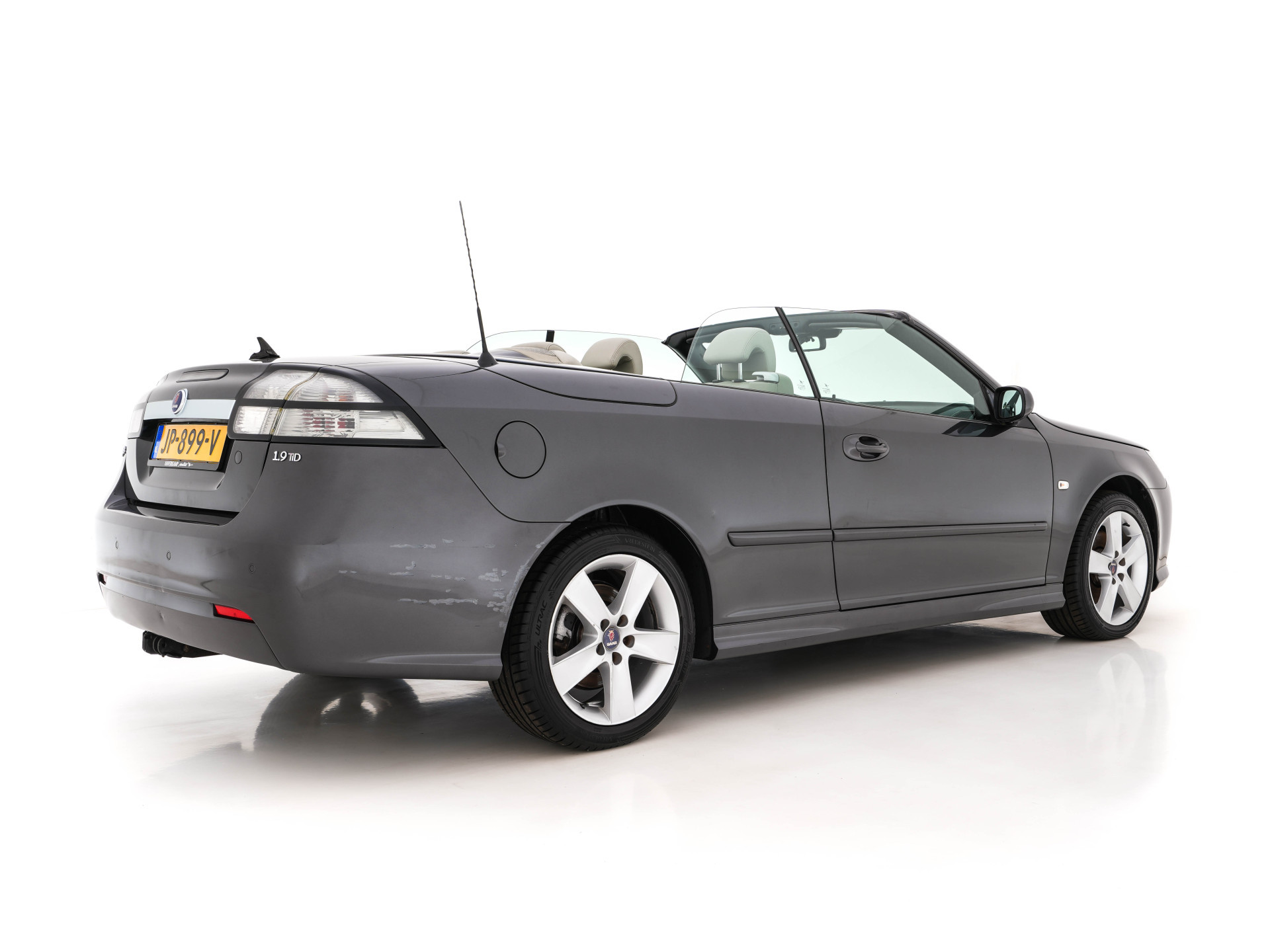 Saab 9-3 Cabrio 1.9 TiD Vector *NAVI-FULLMAP | NAPPA-LEATHER | ECC | PDC | CRUISE | HEATED-COMFORTSEATS | TOWBAR | 17''ALU*
