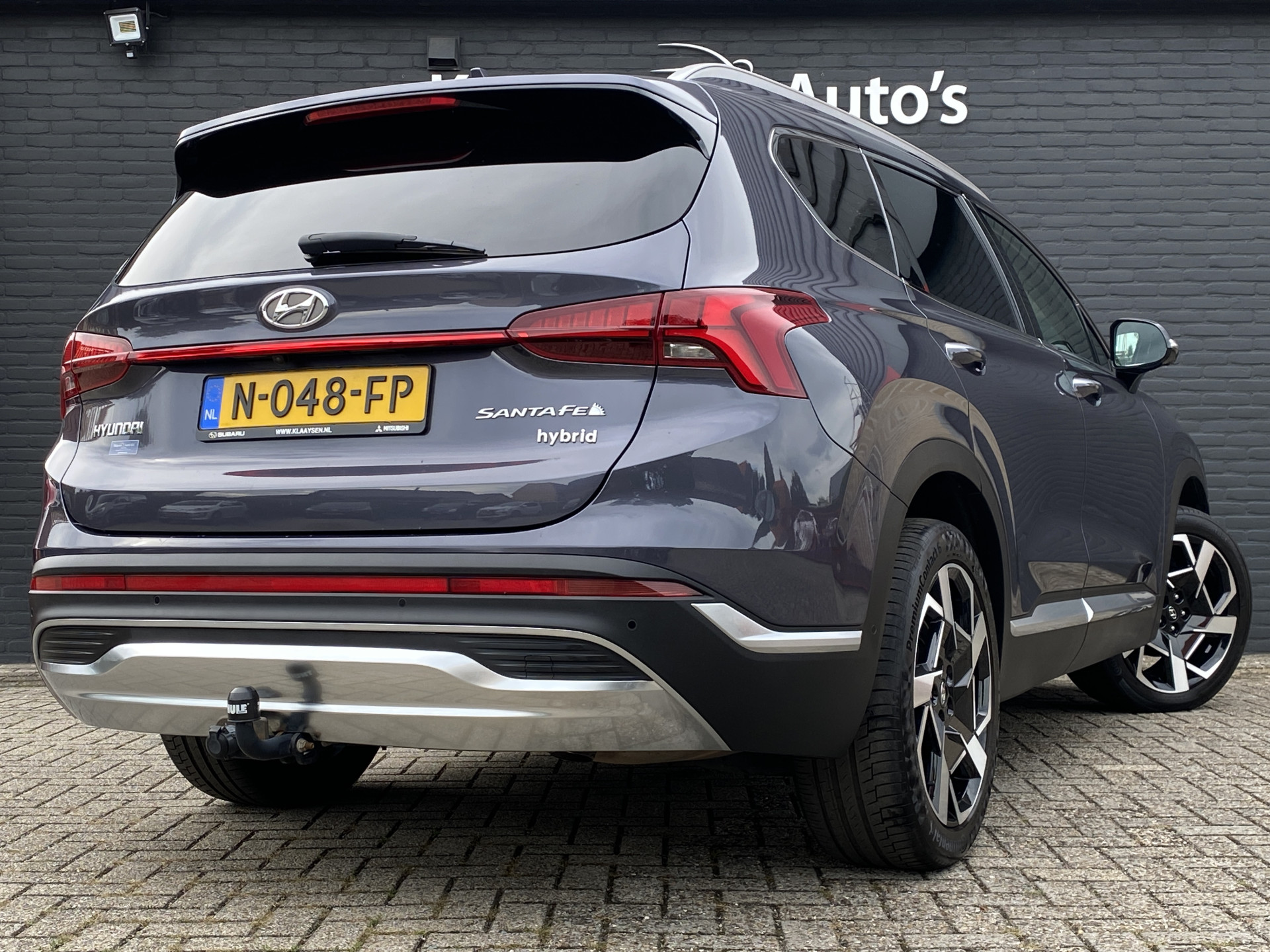 Hyundai Santa Fe 1.6 T-GDI HEV 230 pk Premium AUT. | dealer onderh. | leder inter. | 360 camera | trekhaak | memory | stoel-/stuurvw.