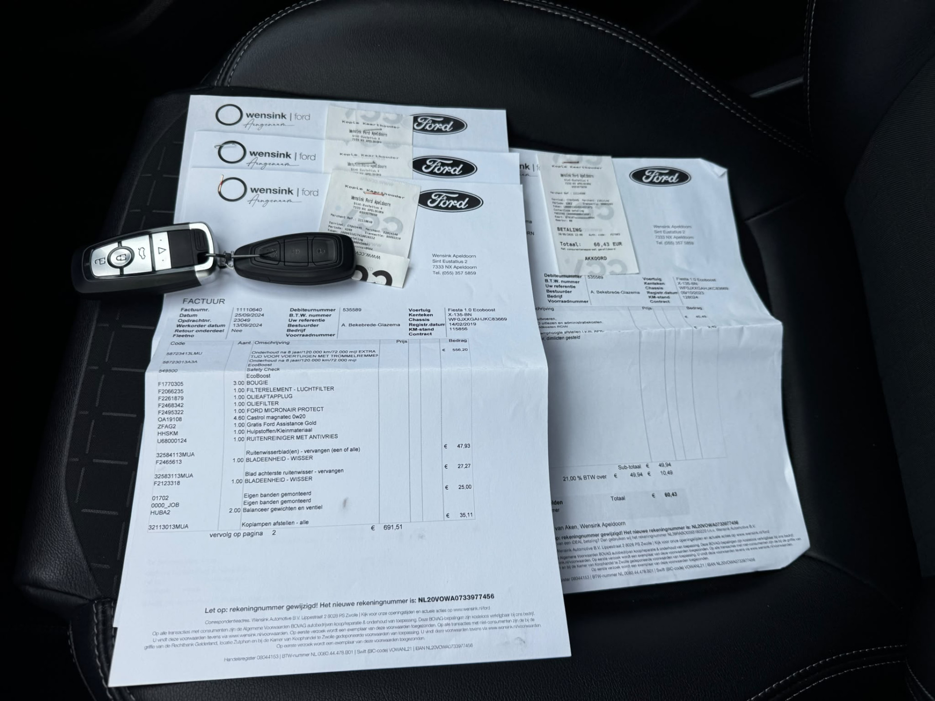 Ford Fiesta 1.0 EcoBoost 100PK Automaat Active Leer Camera Dode-hoek