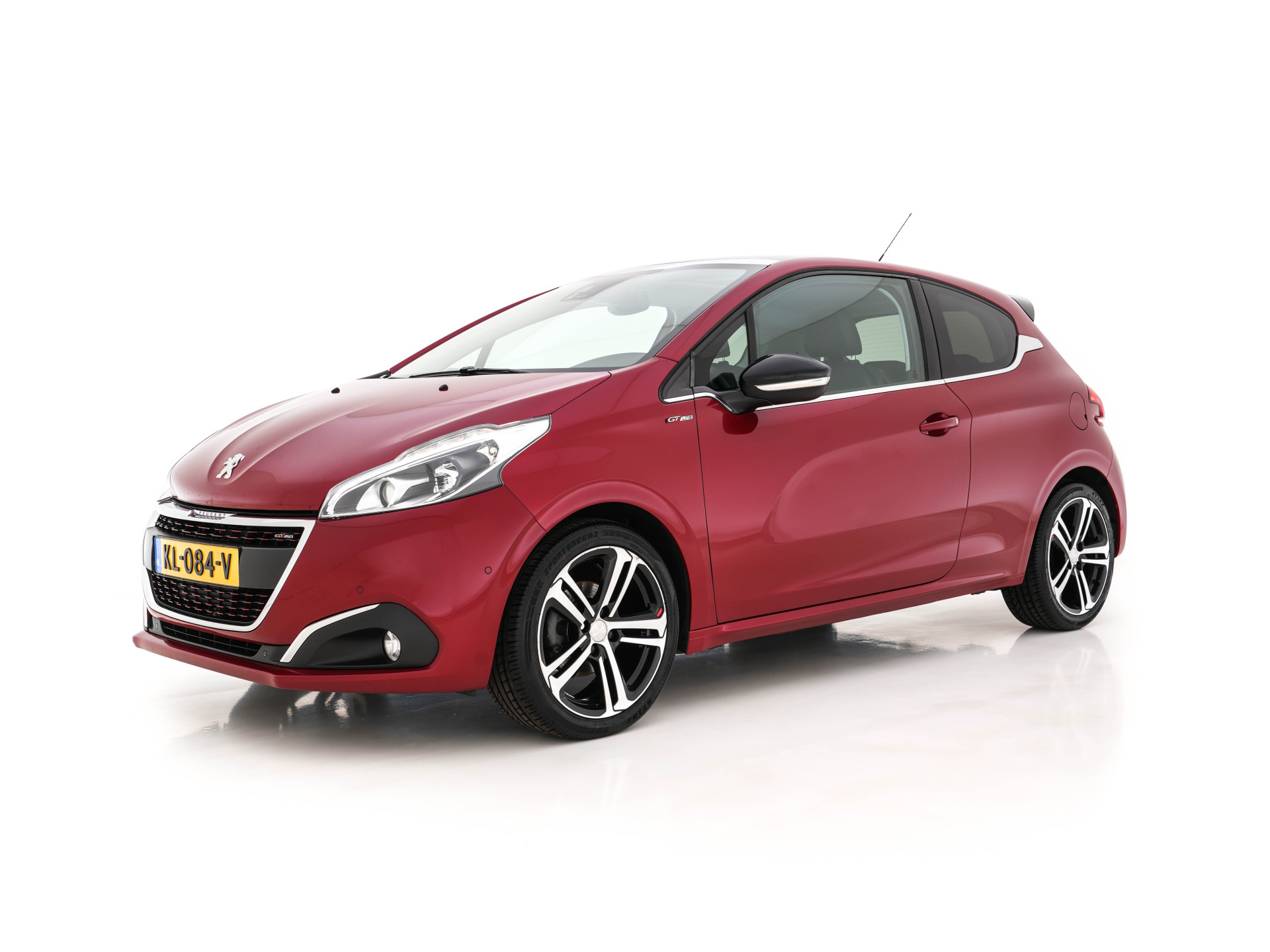 Peugeot 208 1.6 BlueHDi GT-line *PANO | LEATHER-FABRIC | JBL-AUDIO | HEATED-SPORTSEATS | NAVI-FULLMAP | CAMERA | DAB+ | PRIVACY-GLASS | TOWBAR | 17''ALU*
