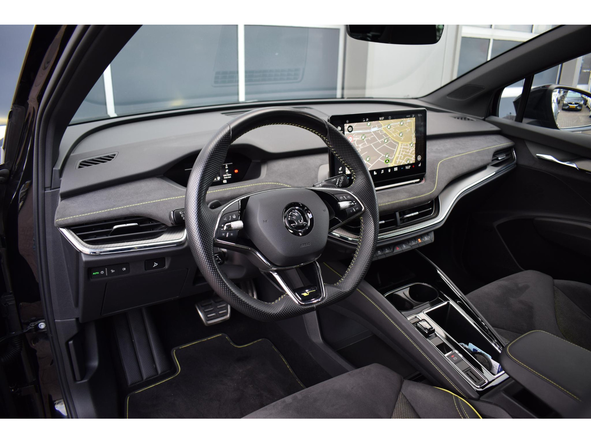 Skoda Enyaq Coupé iV 80 RS | SOH: 95,1% | Pano | Memory | Alcantara | Matrix | Stuurverwarming