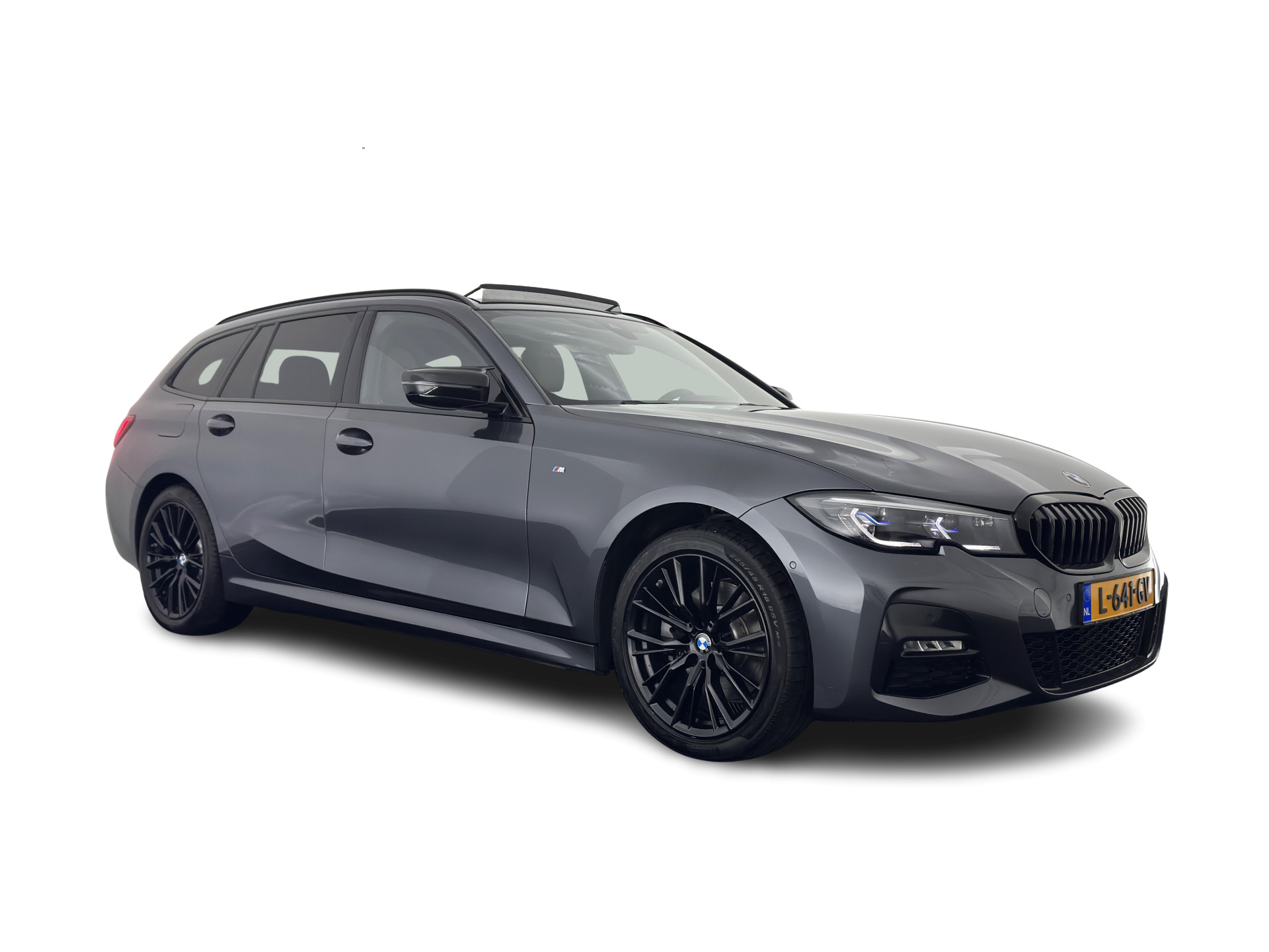 BMW 3-serie Touring 320e M-Sportpack Business Edition Plus (Plug-In) (INCL-BTW) *PANO | LASER-LED | LEATHER | HEATED-SPORTSEATS | HARMAN/KARDON | VIRTUAL-COCKPIT | AMBIENT-LIGHT | NAVI-FULLMAP | DAB+ | 18''ALU*