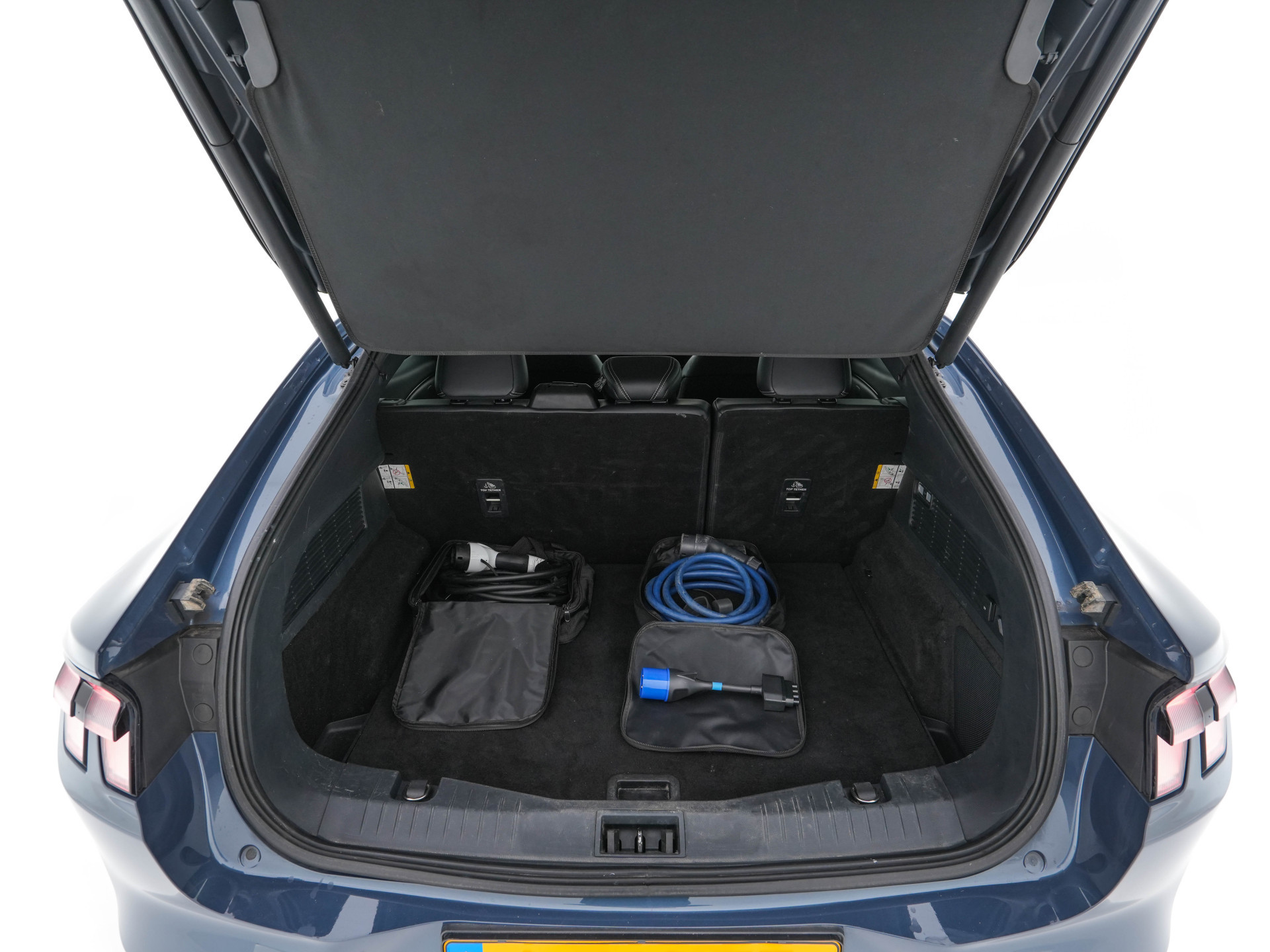 Ford Mustang Mach-E RWD 75 kWh (3-Fase-11 kW) {SOH-90%} (INCL-BTW) Aut.*LEATHER | FULL-LED | DAB | DIGI-COCKPIT | KEYLESS | NAVI-FULLMAP | CARPLAY | HEATED-COMFORTSEATS | TOPVIEW |  ADAPTIVE-CRUISE | PRIVACY-GLASS | 18'' ALU*