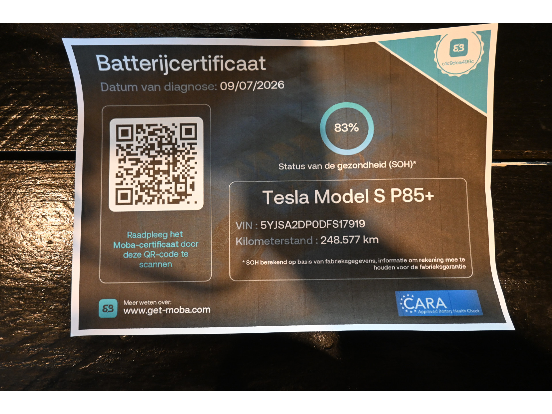 Tesla Model S 85 Performance Tech Pack ECC Navigatie Licht metaal MARGE 339KM Actieradius! Inruil mogelijk