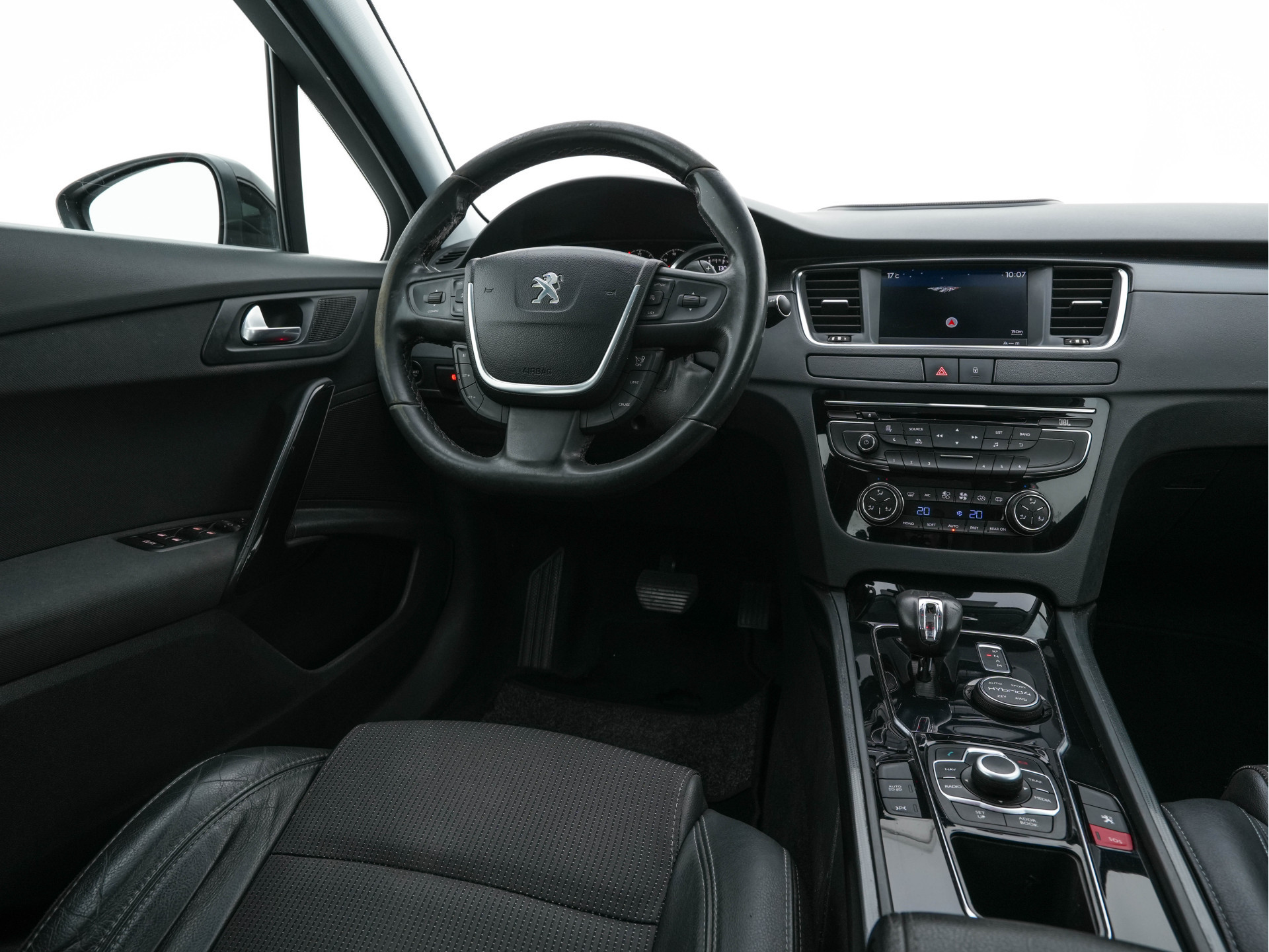 Peugeot 508 2.0 HDi Blue Lease Premium Hybrid4 Aut. *HEAD-UP | LEATHER-FABRIC | XENON | JBL-AUDIO | SHIFT-PADDLES | COMFORT-SEATS | KEYLESS | NAVI-FULLMAP | ECC | PDC | CRUISE | 17''ALU*