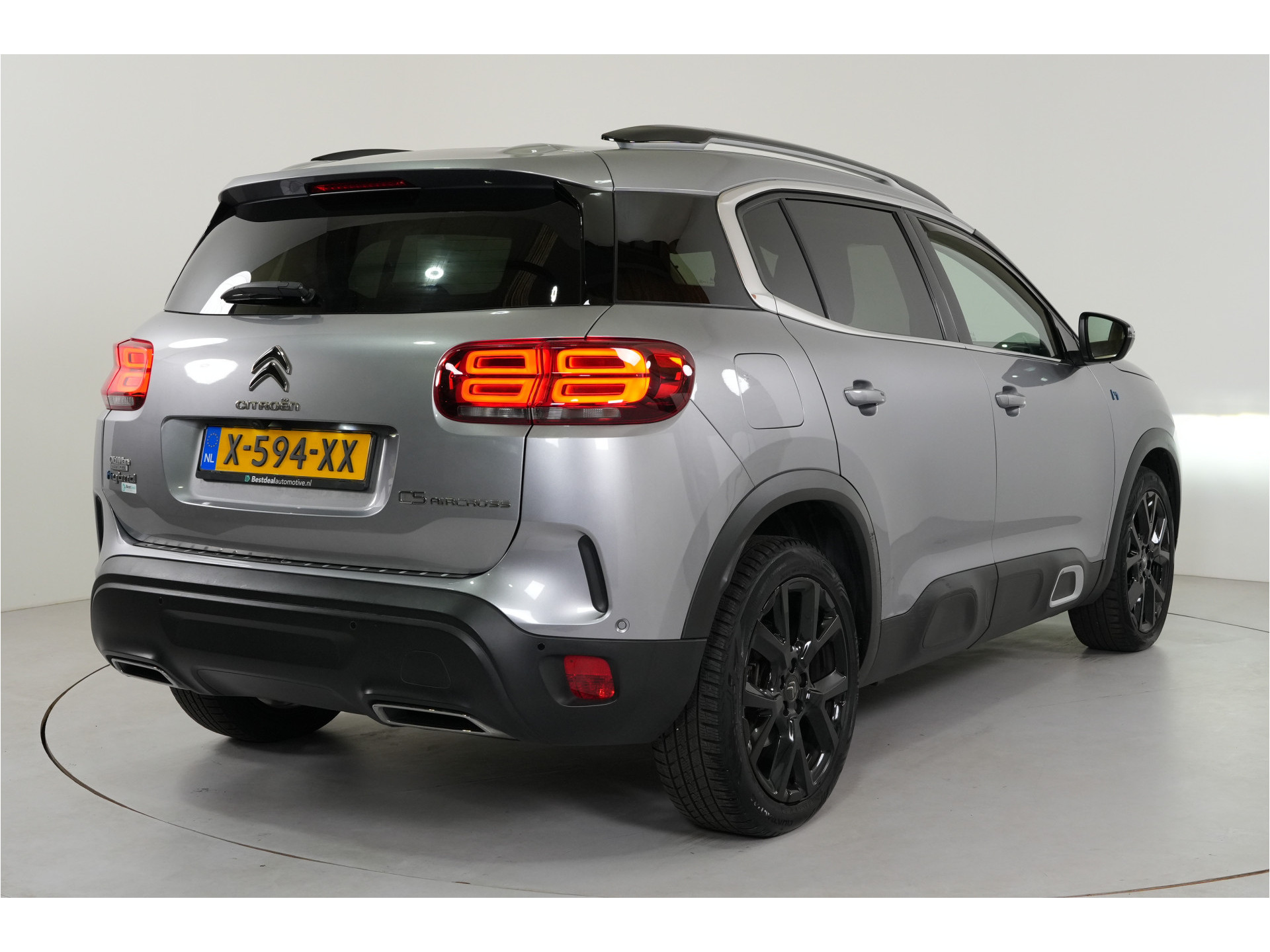 Citroën C5 Aircross 1.6 Shine 225 pk PHEV | SOH 95.5% | Pano | Leder | Massage | Adaptieve Cruise | El. stl. verst. | Inparkeer |