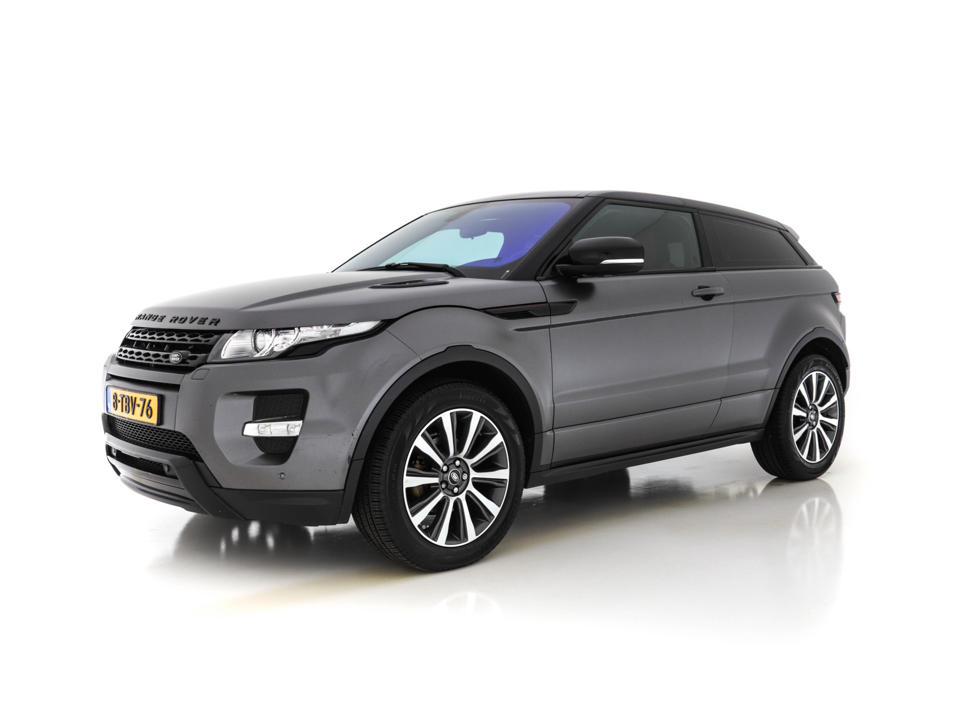 Land Rover Range Rover Evoque Coupé 2.2 eD4 Prestige *WRAPPED | XENON-PLUS | LEATHER | MERIDIAN-SOUNDSYSTEM | CAMERA | CRUISE | MEMORY-PACK | SPORT-SEATS | PRIVACY-GLASS | KEYLESS | ECC | TOWBAR | PDC | 19"ALU*