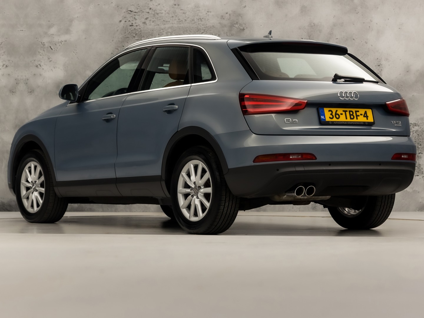 Audi Q3 2.0 TFSI Quattro Sport 211Pk Automaat (NAVIGATIE, CLIMATE, ZWART HEMEL, BRUIN LEDER, SPORTSTOELEN, CRUISE, PARKEERSENSOREN, XENON, NIEUWSTAAT)
