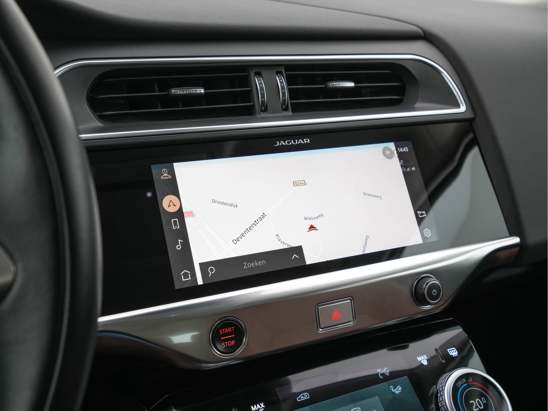 Jaguar I-PACE EV320 S AWD Business Pack 90 kWh [ 3-Fase ] {SOH-88%} (INCL-BTW) *LEATHER | FULL-LED | MERIDIAN-AUDIO | DIGI-COCKPIT | KEYLESS | DAB+ | NAVI-FULLMAP | ECC | HEATED-COMFORTSEATS | PDC | SURROUND-VIEW | CRUISE | LANE-ASSIST | TOWBAR | 20''A