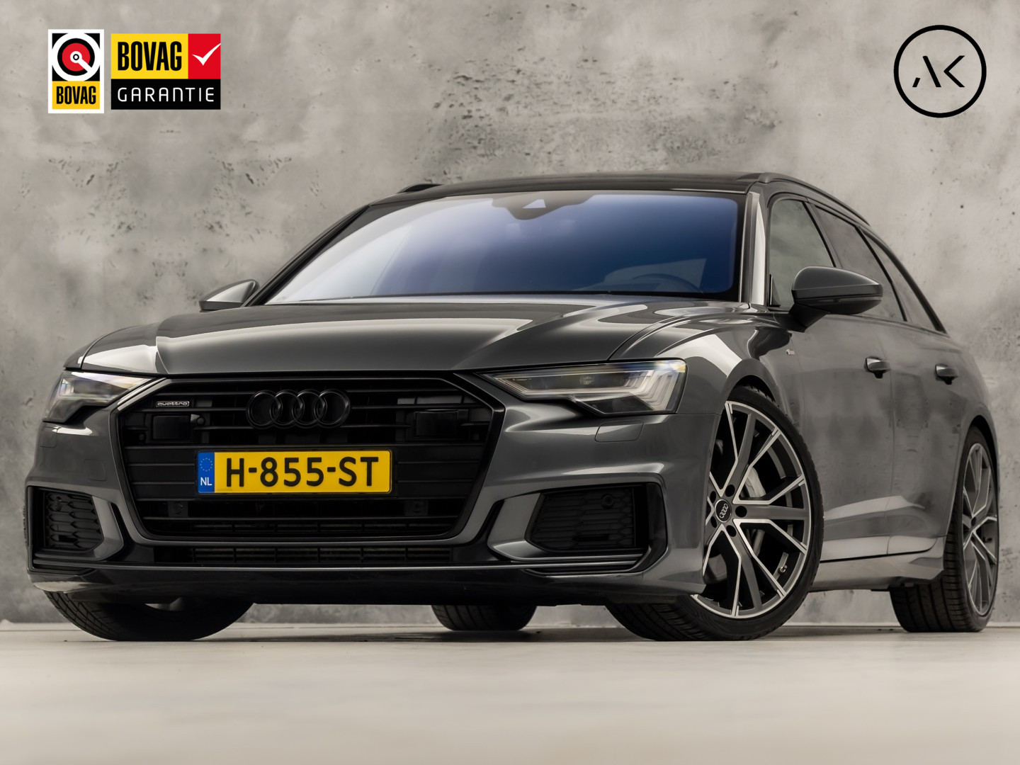 Audi A6 Avant 55 TFSI quattro S-Line 340Pk Automaat (PANORAMADAK, 6 CILINDER, BANG&OLUFSEN, HEAD-UP DISPLAY, NAPPA LEDER, MEESTURENDE ACHTERAS, CAMERA, STOELVERWARMING, SFEERVERLICHTING, ADAPTIVE CRUISE, MATRIX LED, NIEUWSTAAT)