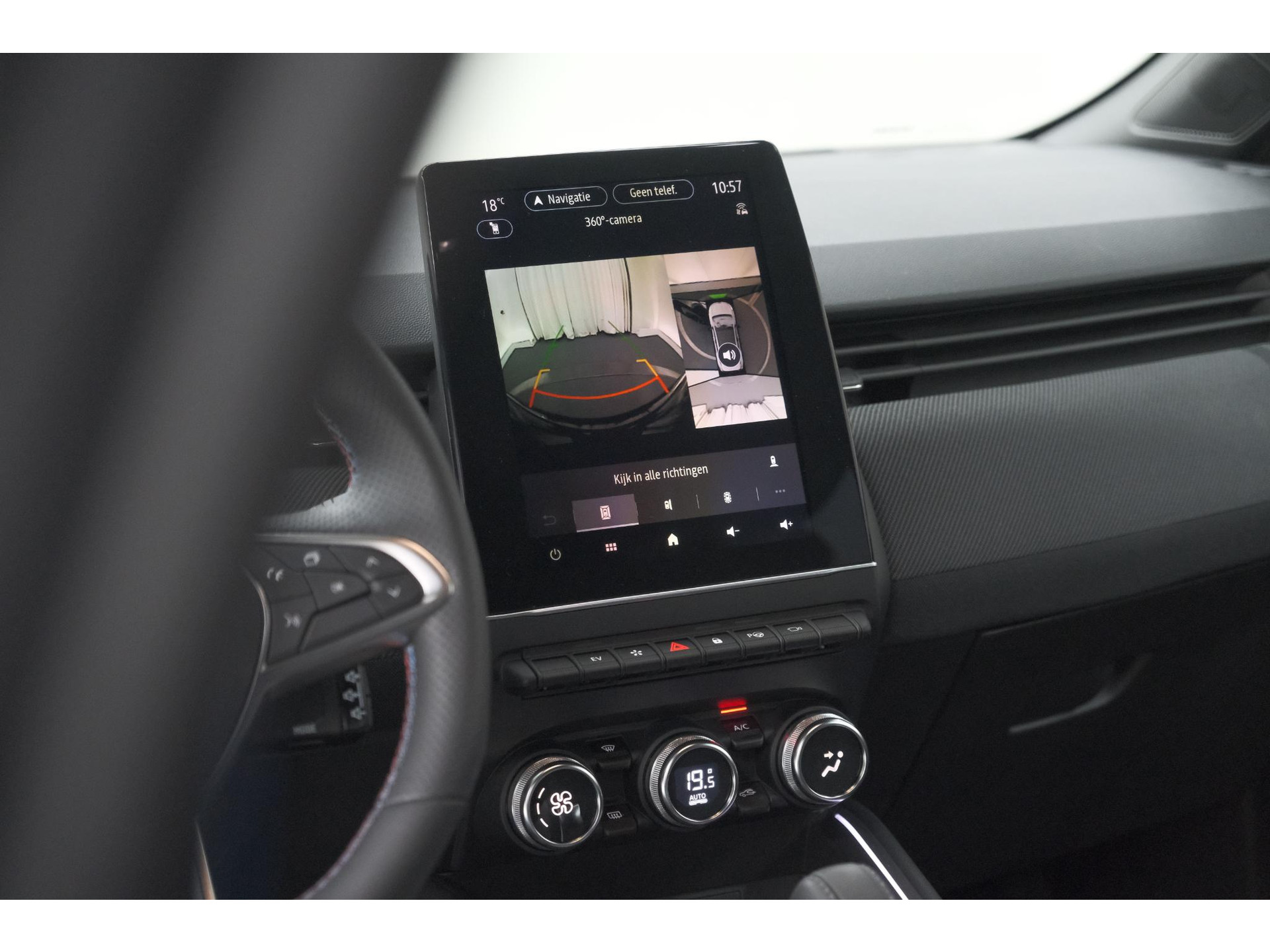 Renault Clio 1.6 E-Tech Full Hybrid 145 esprit Alpine | 360 Camera | Adaptieve Cruise Control | Dodehoekdetectie | 9.3 Inch Infotainmentscherm