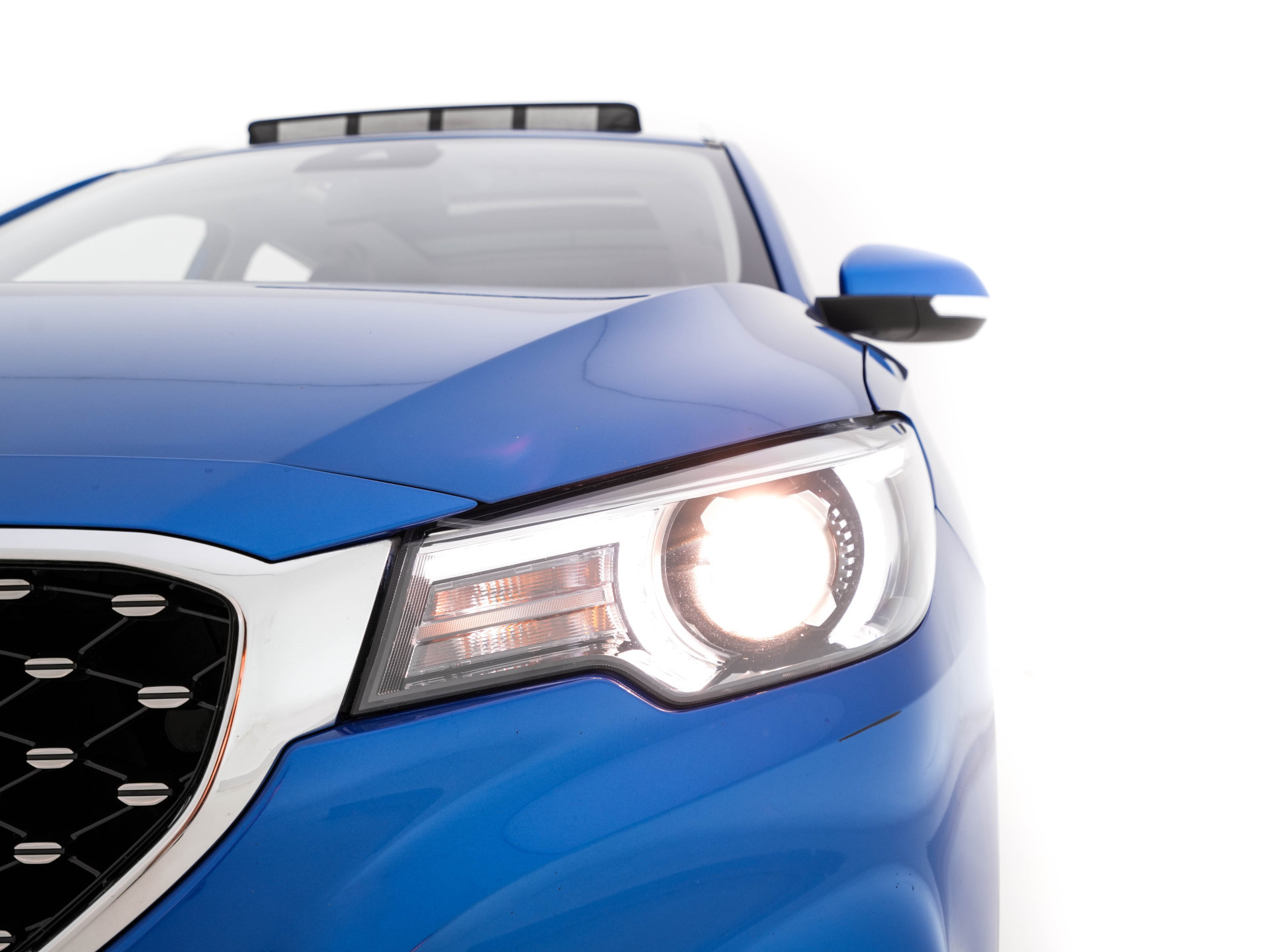 MG ZS EV Luxury 45 kWh {SOH-89%} (INCL-BTW) *PANO | LEATHER | CCS-FASTLOADER | KEYLESS | NAVI-FULLMAP | ADAPTIVE-CRUISE | CAMERA | HEATED-SPORT-SEATS | CARPLAY | BLINDSPOT | DAB | LANE-ASSIST | 17"ALU*