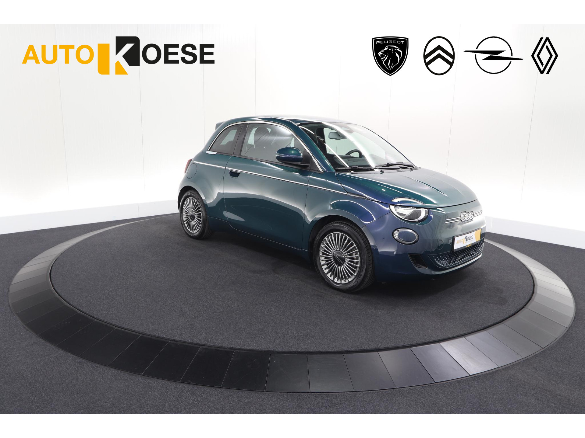 Fiat 500 Icon 42 kWh | 96,1% SOH | Convenience Pack | Camera | Dodehoekdetectie | Stoelverwarming