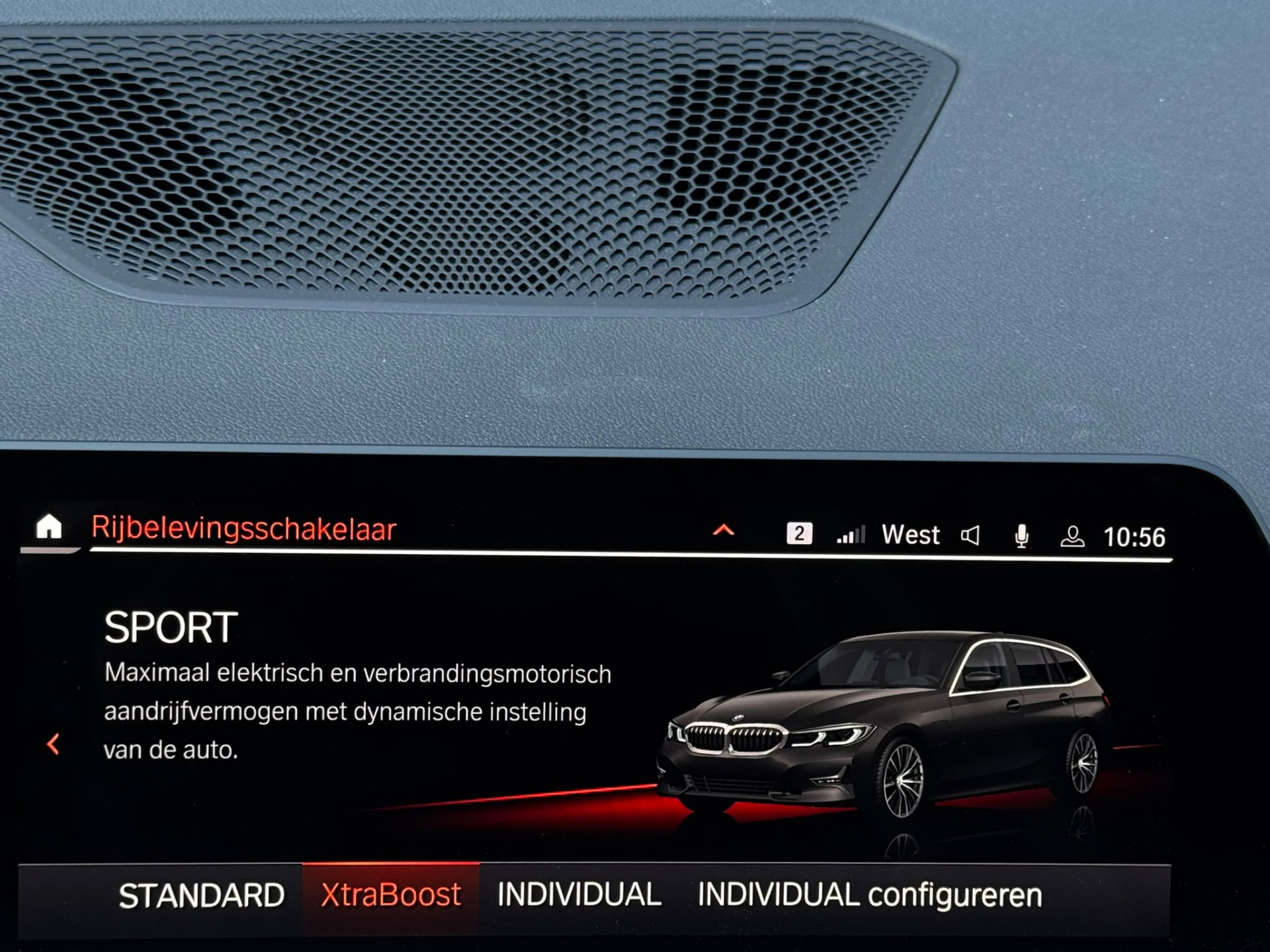BMW 3-serie Touring 330E 292PK M-Sport Shadow Dode-Hoek Camera