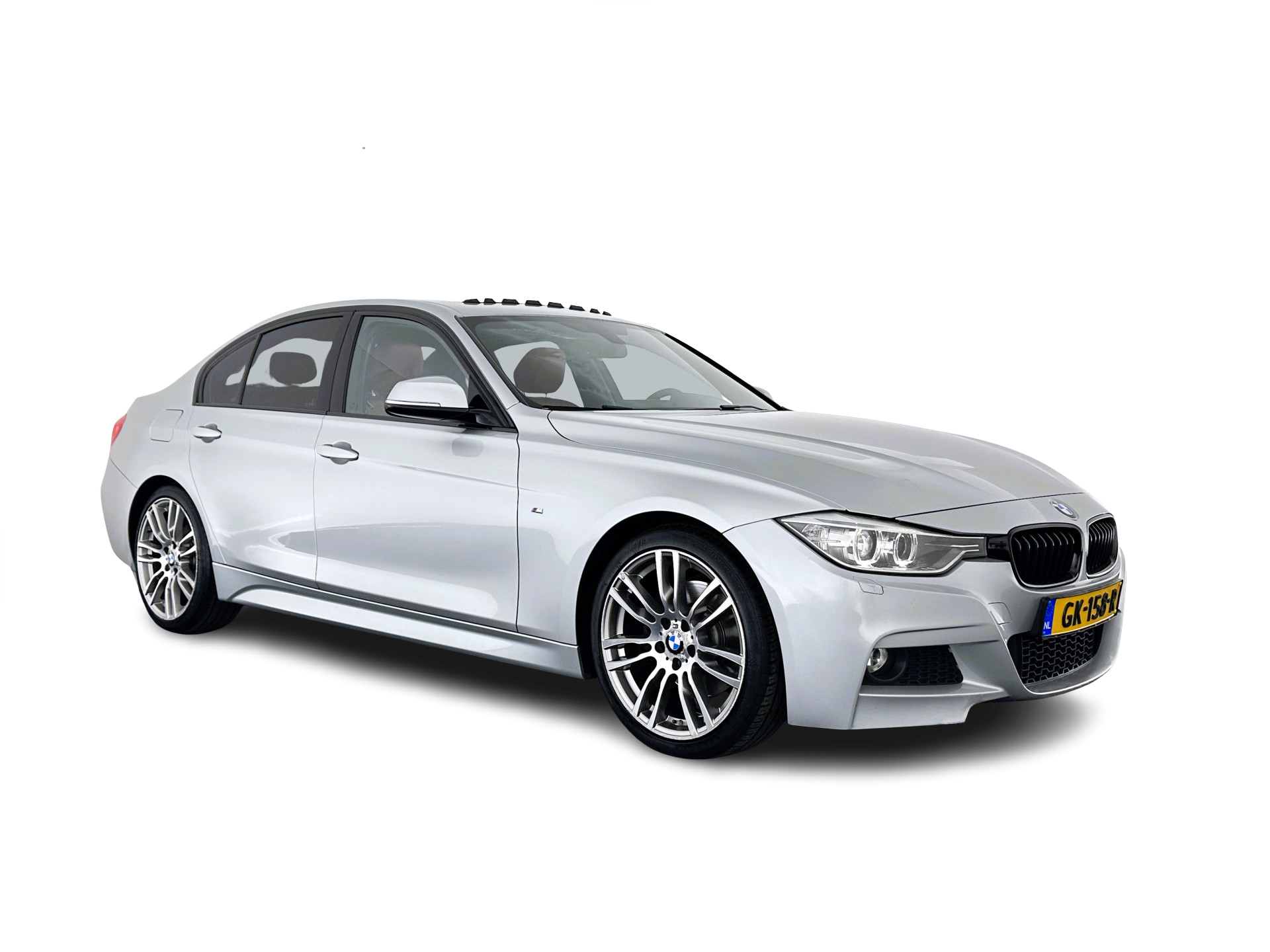 BMW 3-serie 328i High Executive M-Sport-Pack Aut *PANO | LEATHER | BI-XENON | HEATED-SPORTSEATS | SHIFT-PADDLES | HIFI-SOUND | MEMORY-PACK | KEYLESS | NAVI-FULLMAP | ECC | PRIVACY-GLASS | PDC | CRUISE | 19''ALU*