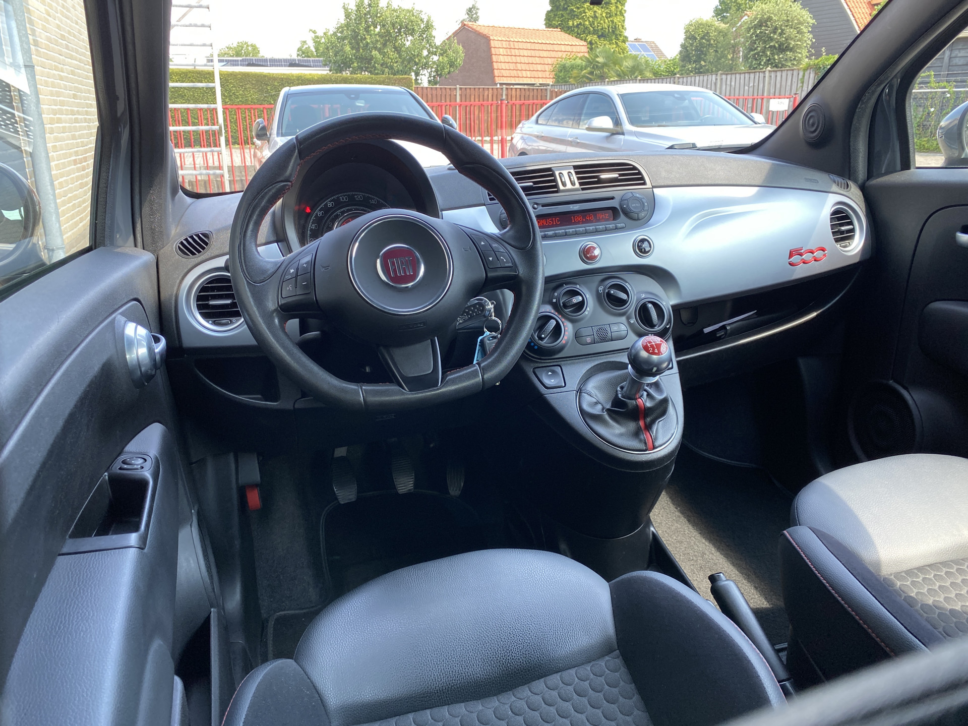 Fiat 500 0.9 TwinAir Turbo 500S | sportstoelen | airco | lichtmetalen velgen | bluetooth | 87.000 KM