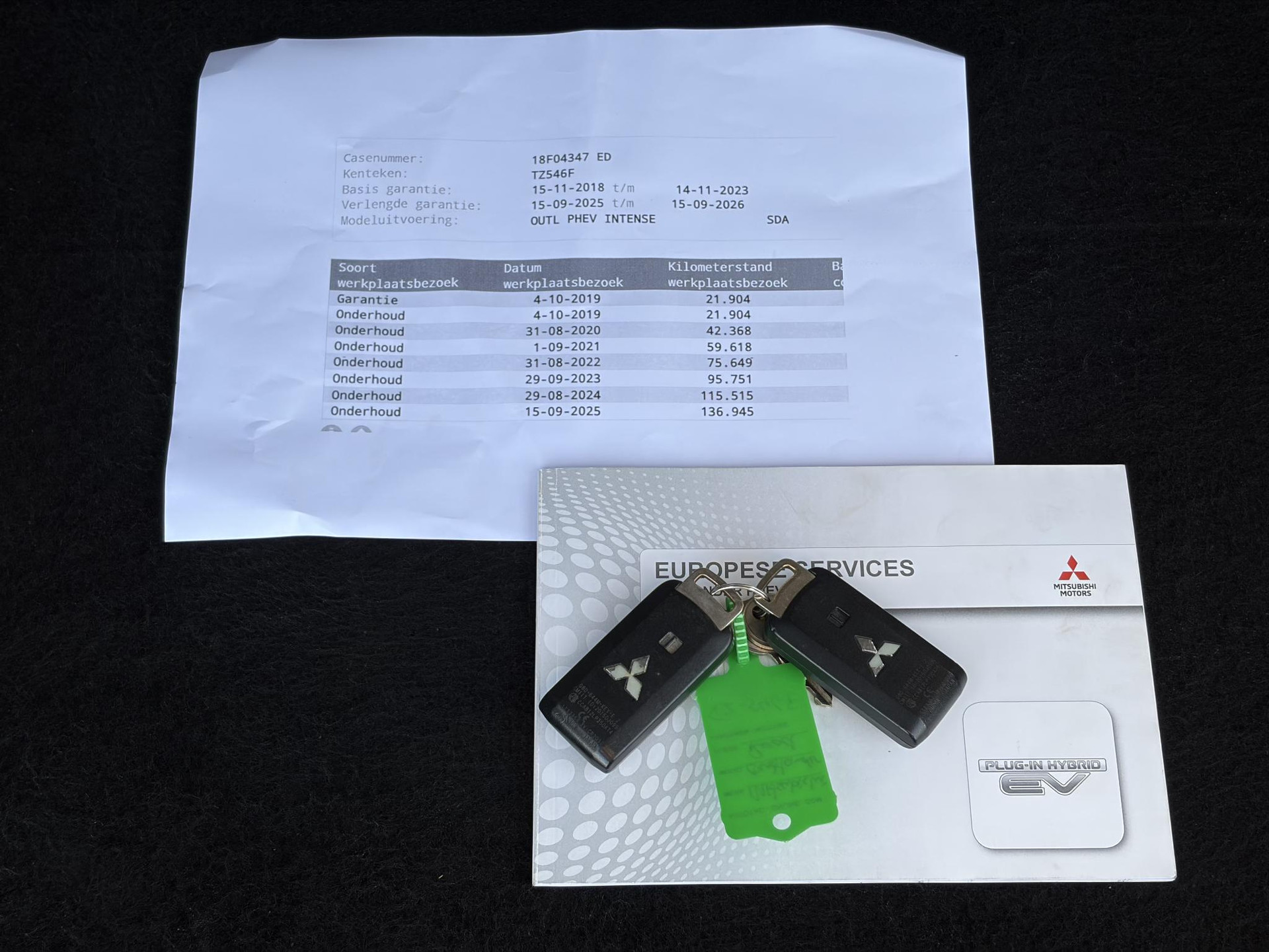 Mitsubishi Outlander 2.4 PHEV Intense ✓1e Eigenaar✓Trakhaak✓SOH 67%✓Carplay✓Camera✓Alcantara-Leder✓Stoelverw-Stoelverkoeling✓Clima✓Cruise✓Pdc V+A✓Keyless✓Net beurt gehad✓18" Lmv✓N.A.P✓Apk tot 10-2027