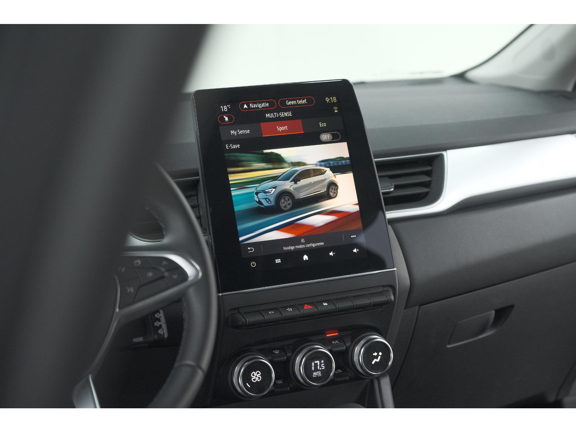 Renault Captur 1.6 E-Tech full hybrid 145 techno | Pack Full Screen | Camera | Navigatie | Allseason Banden